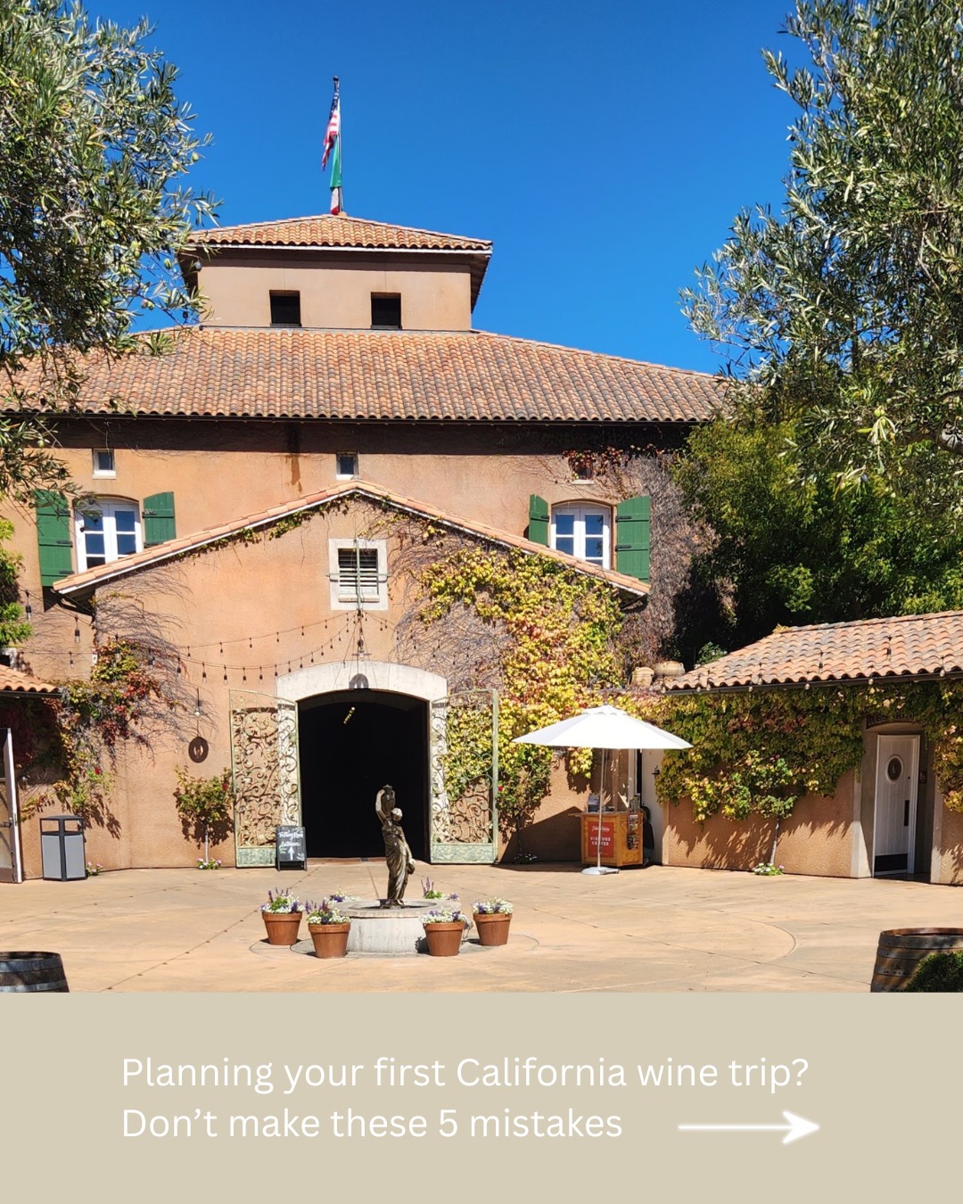 Planning a California wine trip sounds simple… until you try to map it out.🗺️
Most first-time visitors make the same few mistakes that turn a fun day into a rushed one.
We created a free California Wine Trip Planning Checklist to help you avoid all of it.
Comment CHECKLIST and we’ll send it to you.⬇️
Save this for when you start planning.🔖
#californiawinecountry #winetripplanning #firsttimewinetravel #winecountryweekend #californiatravel