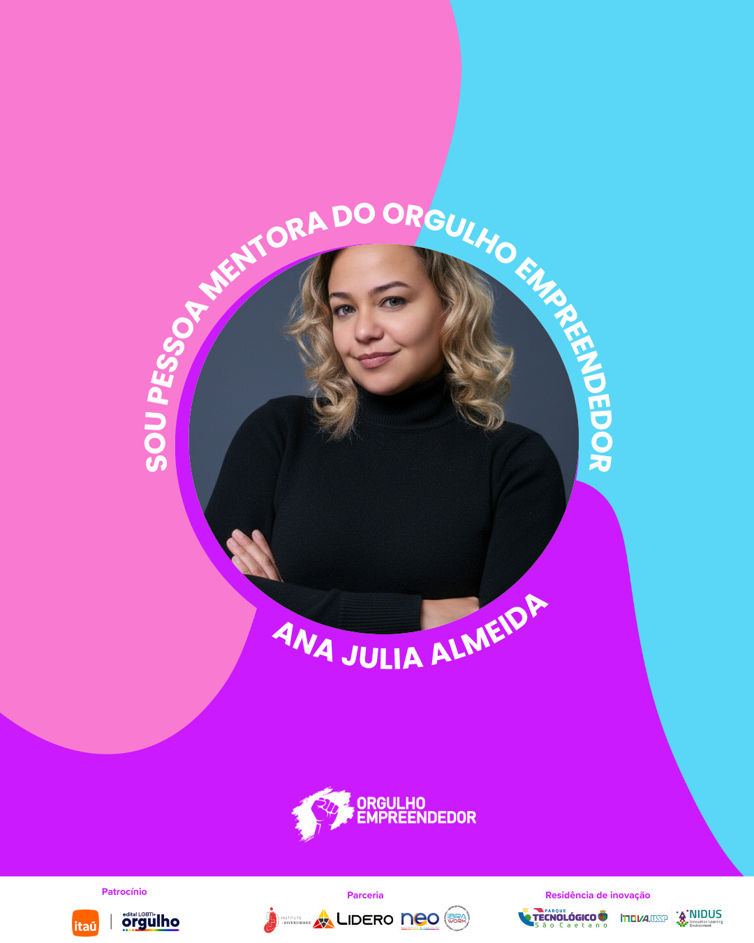 ✨ Com muita alegria, compartilho que faço parte do Orgulho Empreendedor como pessoa mentora voluntária! 🌈🚀
O Orgulho Empreendedor é uma iniciativa que fortalece pessoas empreendedoras LGBTQIAPN+ por meio de mentorias, conexões, aceleração e visibilidade para seus negócios.
Nos próximos meses, pessoas empreendedoras participantes terão acesso a uma jornada de desenvolvimento com apoio de profissionais de diversas áreas, fortalecendo seus projetos, estratégias e oportunidades de crescimento.
Fico muito feliz em contribuir com essa construção e apoiar o fortalecimento do empreendedorismo LGBTQIAPN+ no Brasil. 💛
Quer conhecer mais sobre o Orgulho Empreendedor? Acompanhe as redes sociais e faça parte dessa rede de impacto e transformação!
#OrgulhoEmpreendedor #Mentoria #EmpreendedorismoLGBT #Diversidade #ImpactoSocial
