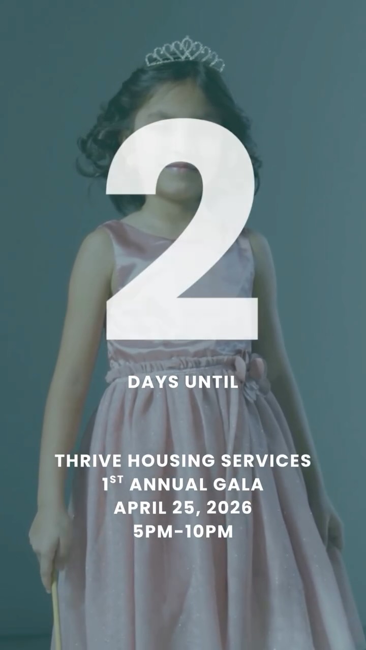 2 days until our First Annual Gala: A Night to Thrive!
April 25, 2026 | 5PM
Red Lion Hotel
Can’t wait to see you there!
