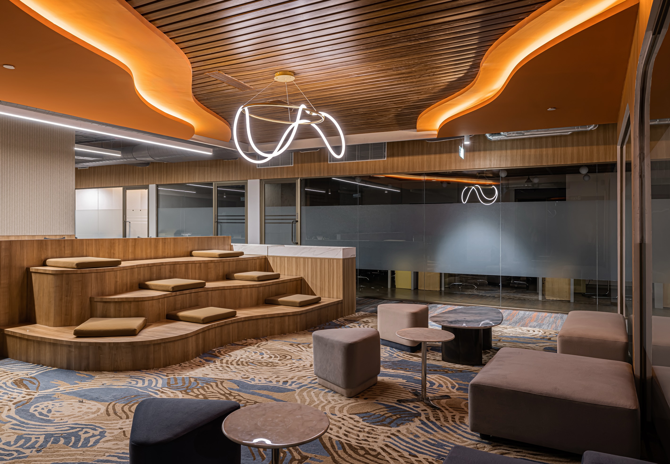 At One National Park, Chennai- workspaces, meeting zones, lounges and dining spaces are designed to support the many ways people work, connect and recharge through the day.
Located above Palladium in Velachery and overlooking Guindy National Park, the project brings together refined interiors, shared amenities and flexible spaces within a premium commercial environment.
#OneNationalPark #CrestVentures #Chennai #WorkspaceDesign #CommercialRealEstate