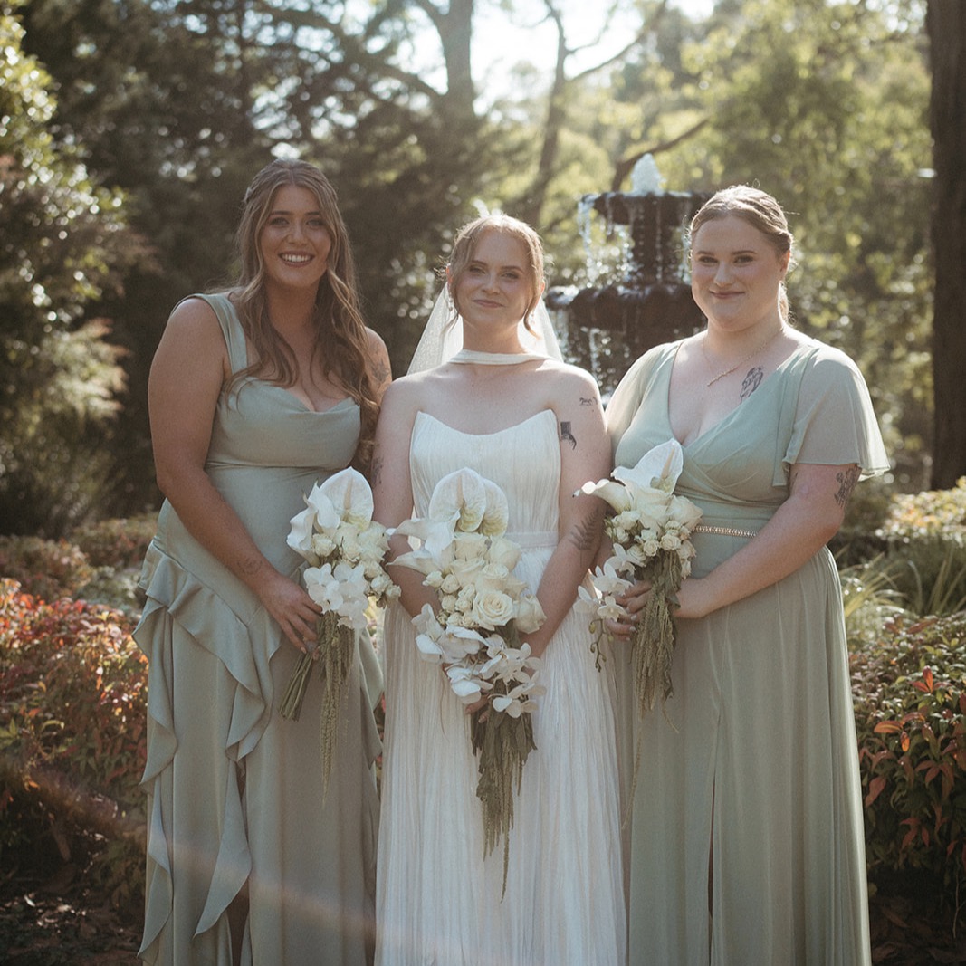 The Bridesmaids!
- The bride’s closest friends and confidantes
- Supporting the bride on her special day
- Sharing laughter, tears, and memories
- Holding bouquets, holding hands, and holding secrets
- Dancing, singing, and cheering with joy
- Wearing smiles as bright as their dresses
- Being the bride’s rock, her partners in crime
- Creating unforgettable moments, inside jokes, and lifelong bonds
- Making the wedding day even more magical. The amazing photos by @rolanjohn_photo
Couple: @animalwelfarescientist
Photographer: @rolanjohn_photo
Venue: @avaloncastle
Celebrant: @olivia.ferraro.celebrant
Dress Designer: @heracouture
Dress Boutique: @raffaeleciucabridal
Makeup Artist: @privehairandmakeup
Hair Stylist: @privehairandmakeup
Suit Designer: @oscarhunttailors
Wedding Rings: @hlsk
Florist: @budsnroses
Cake Maker: @brentspatisserie
DJ: @djmasters.melbourne
Shoes: @baredfootwear