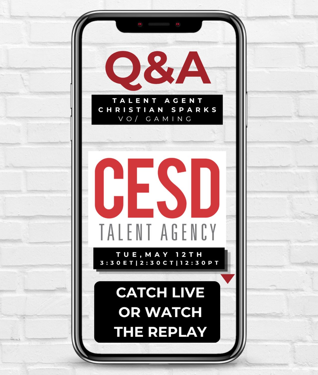 🥳CESD is coming inside Actors Biz
‼️The VO and gaming space is a $200B+ industry, with major titles casting 50 to 100+ actors per project and releasing globally across multiple markets
☕️We’re sitting down with CESD agent Christian Sparks to talk what’s actually booking, how actors are getting into this space, and where the real opportunities are right now… we’ll also touch on AI and what it actually means moving forward
🔗Join live or catch the replay inside Actors Biz➡️ BIO
#cesd #gaming #voiceover #actorsbiz #actorsofinstagram
