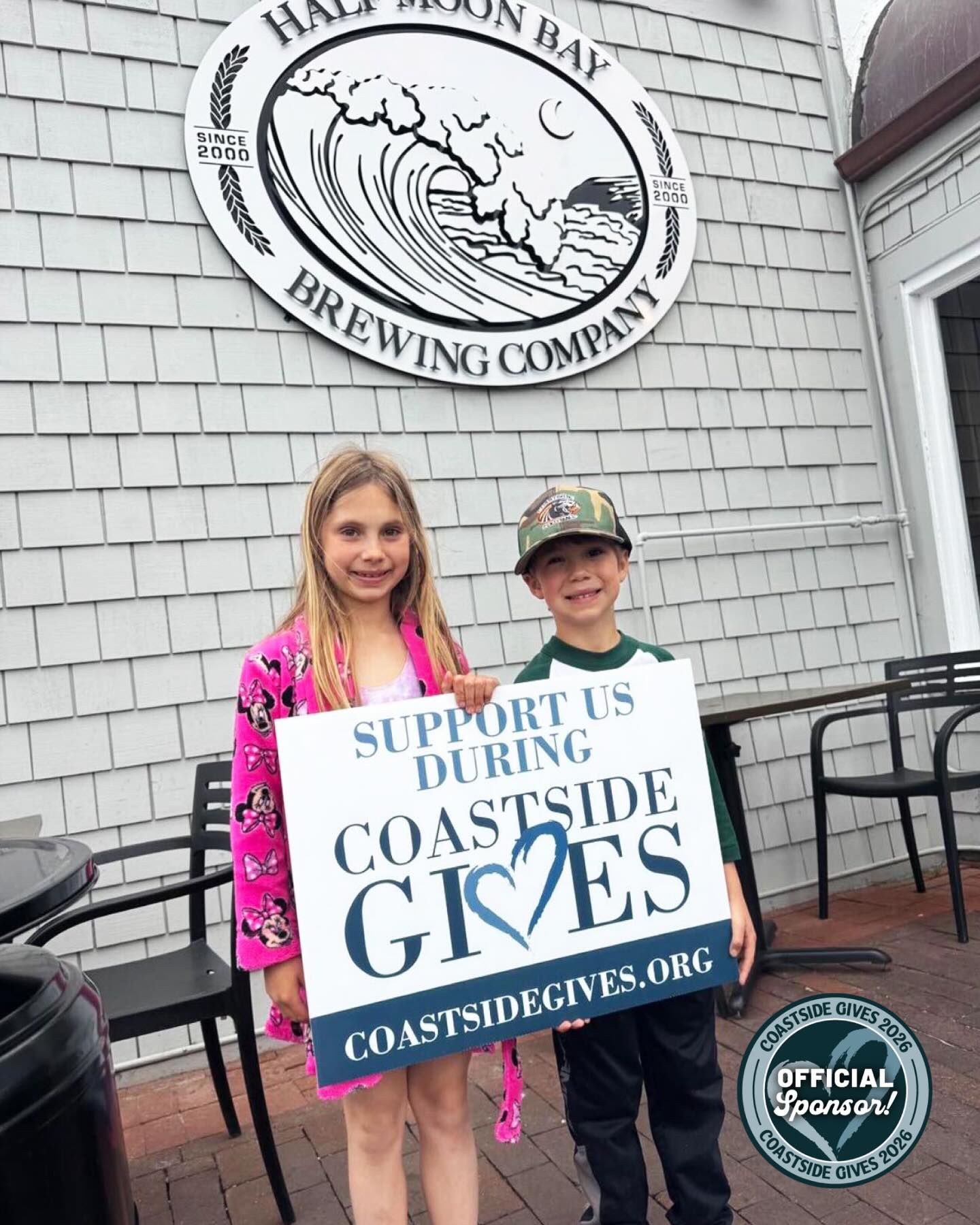 A million thank you’s to @hmbbrewingco for sponsoring Coastside Gives since it’s very inception! Repeat sponsors like BrewCo allow us to grow our event each year. We’re so grateful for their support.