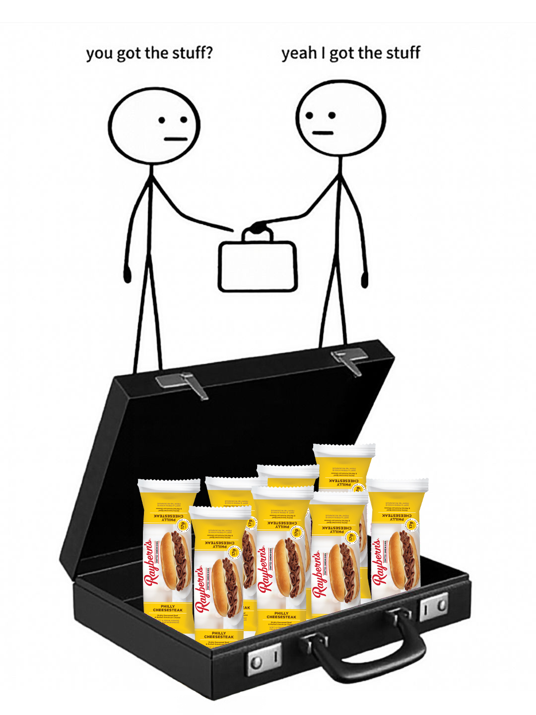 Lowkey a suspicious transaction… highkey just philly cheesesteaks. 😌💼
Go grab the stuff in your local freezer aisle. 👀