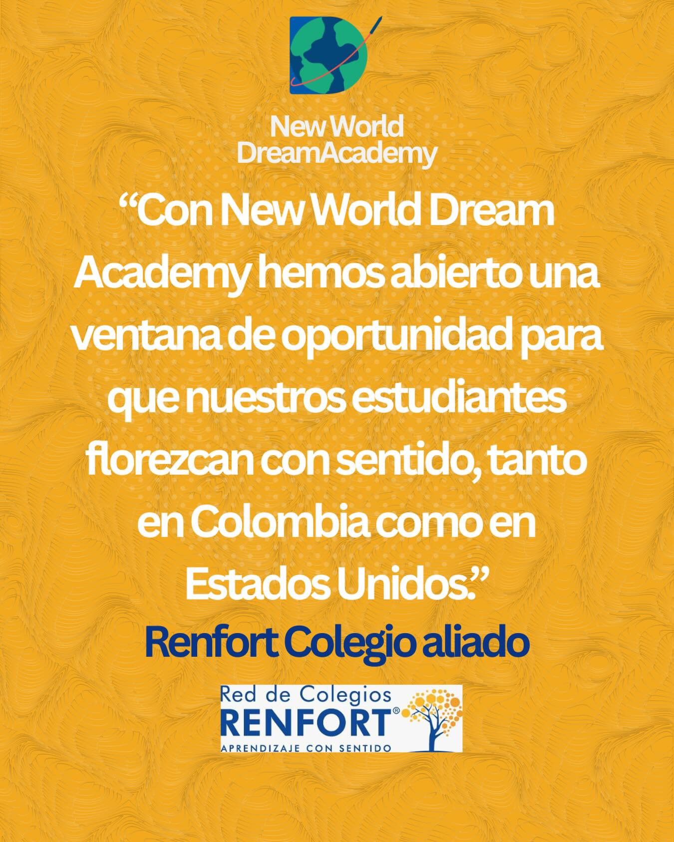 Testimonio de Colegio aliado @renfortcol . Gracias a nuestra alianza todos los estudiantes de Renfort pueden tener doble titulación. Diploma colombiano y estadounidense.
#dobletitulación #diplomainternacional #alianzaeducativa
