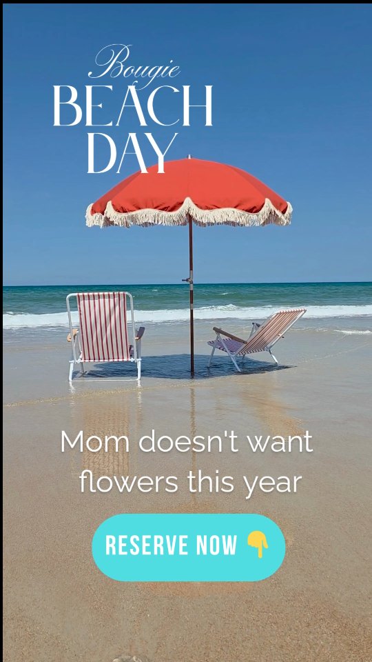 ✨️Mother's Day Reset
Because she carries everything for everyone so today she carries nothing.
Create this full beach wellness themed day
✔️Start her day with breakfast at First Wave
✔️Plan an afternoon spa treatment with full body massage. Just ask Google there are so many on the beach and nearby. Hard Rock, Shores Resort, Riverview, Eternite Spa.
✔️Meet on the beach of your choice to surprise her with a beach day setup ready and waiting because you booked with us! That's what we do ⛱️
All our Beach Day packages arrive fully setup with shade, chairs, towels, subs platters, snacks, cooler, ice and beverages.
🌊 Pick your beach
🕑 Pick your start time
😎 Arrive & Relax
Now get cracking on those reservations, Mother's Day is May 10th. If you need help selecting a Beach Day package just call 386.282.7494
Book @barefootphilosophy.com
#mothersday #giftideas #wellnessday #experiencethebeach #lovedaytonabeach