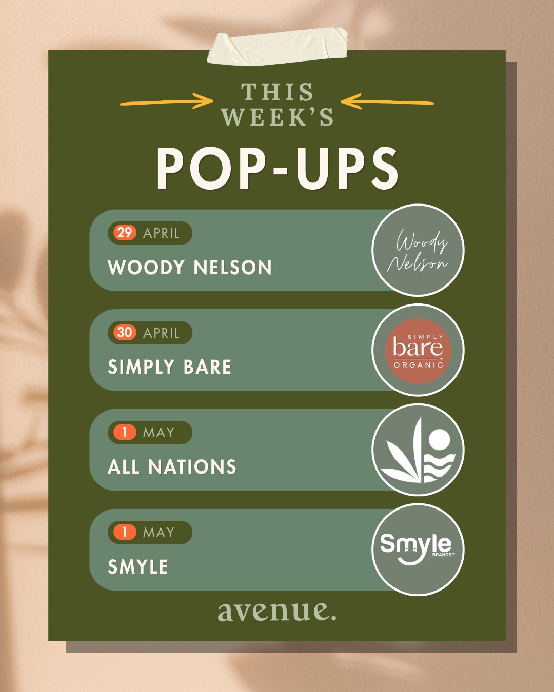We're closing out Craft Flower Month strong!
Woody Nelson is in the shop this Wednesday and they're not coming empty handed. Come through, meet the people behind the product, and see what the buzz is about for yourself.
Swing by the shop this Thursday to get the goods from Simply Bare Organic. These folks are the gold standard for organic living soil, focusing on flavour and aroma that’s true to the plant and kind to the planet.🌱
On Friday, All Nations and Smyle will be here! You're not gonna want to miss what they're bringing to Avenue.
#CraftFlowerMonth #VancouverEvents #AvenueWestVan
+19 | Educational Purposes Only