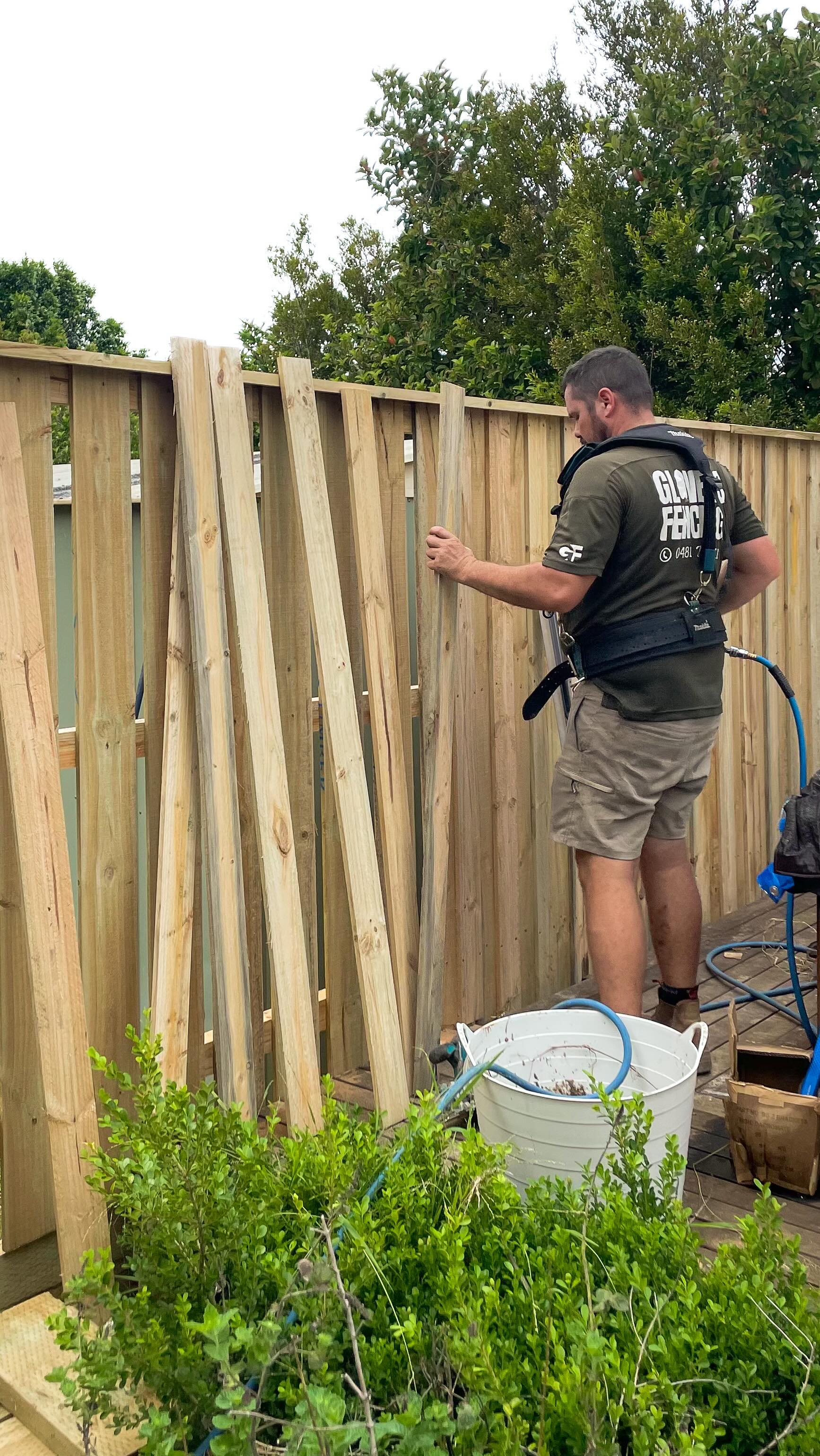 Timber town 🪵 #fencing
