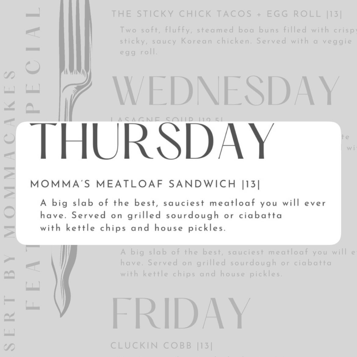 This isn’t just a sandwich—it’s a full-on comfort situation.
Thick-cut, saucy meatloaf, grilled bread, crunchy kettle chips, and house pickles on the side. Momma would approve… and probably tell you to order two.
#MeatloafSandwich
#ComfortFoodCravings
#FoodieFinds #lunchgoals
