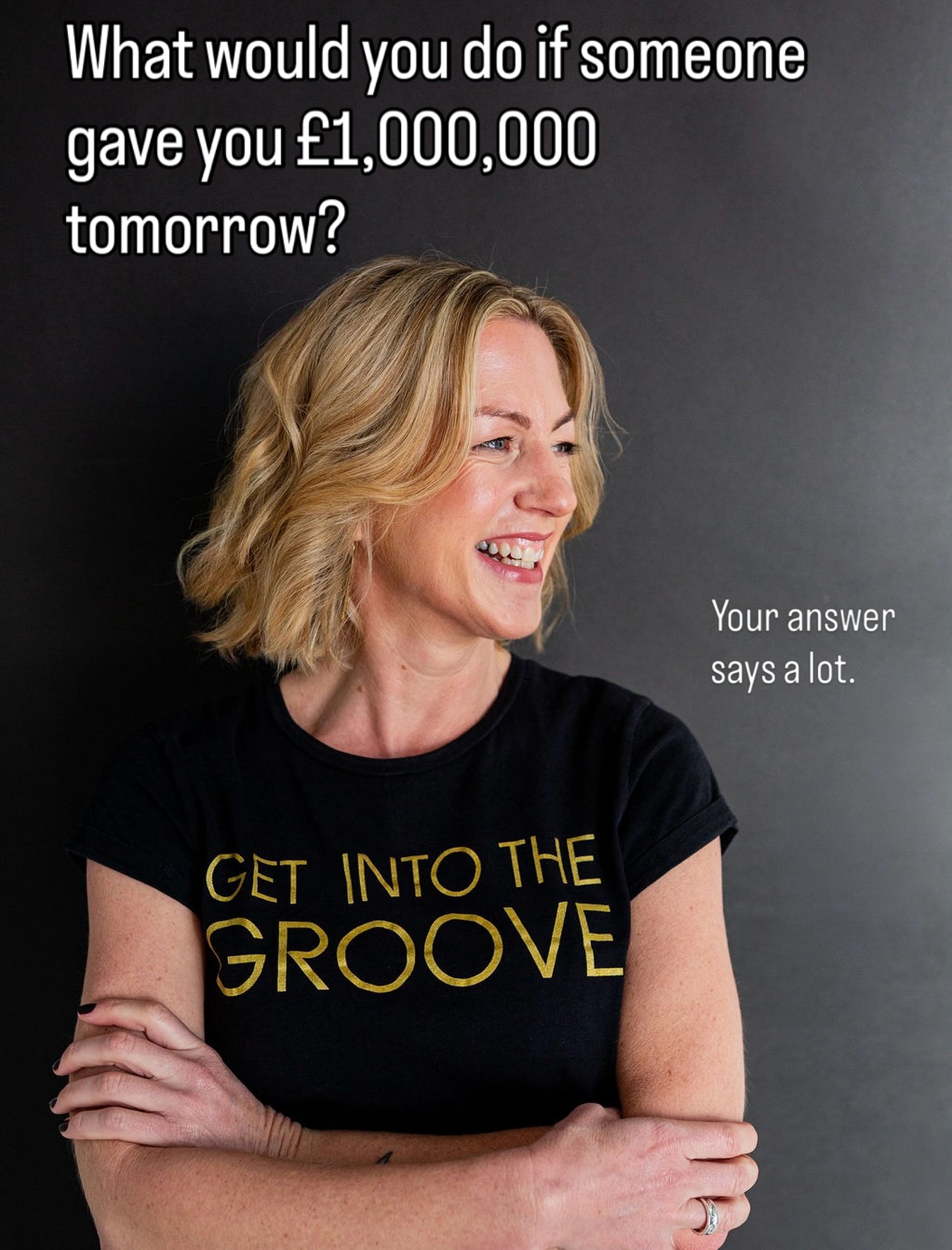 What would you do if someone gave you £1 million tomorrow?
Go on. First gut reaction, without overthinking it.
Most people’s answers have nothing to do with money. They talk about freedom, time, providing something for someone, doing work that feels like theirs, living somewhere that actually fits.
And then they pause because somewhere in the answering, they realise that life isn’t as far away as they thought.
It doesn’t cost a million pounds. It just requires clarity, and courage to act on it.
What came up for you? Tell me in the comments 👇
The link in my bio is a free discovery call.
#lifegoals #nlpcoach #nlpcoaching #growthmindset #liveyourbestlife