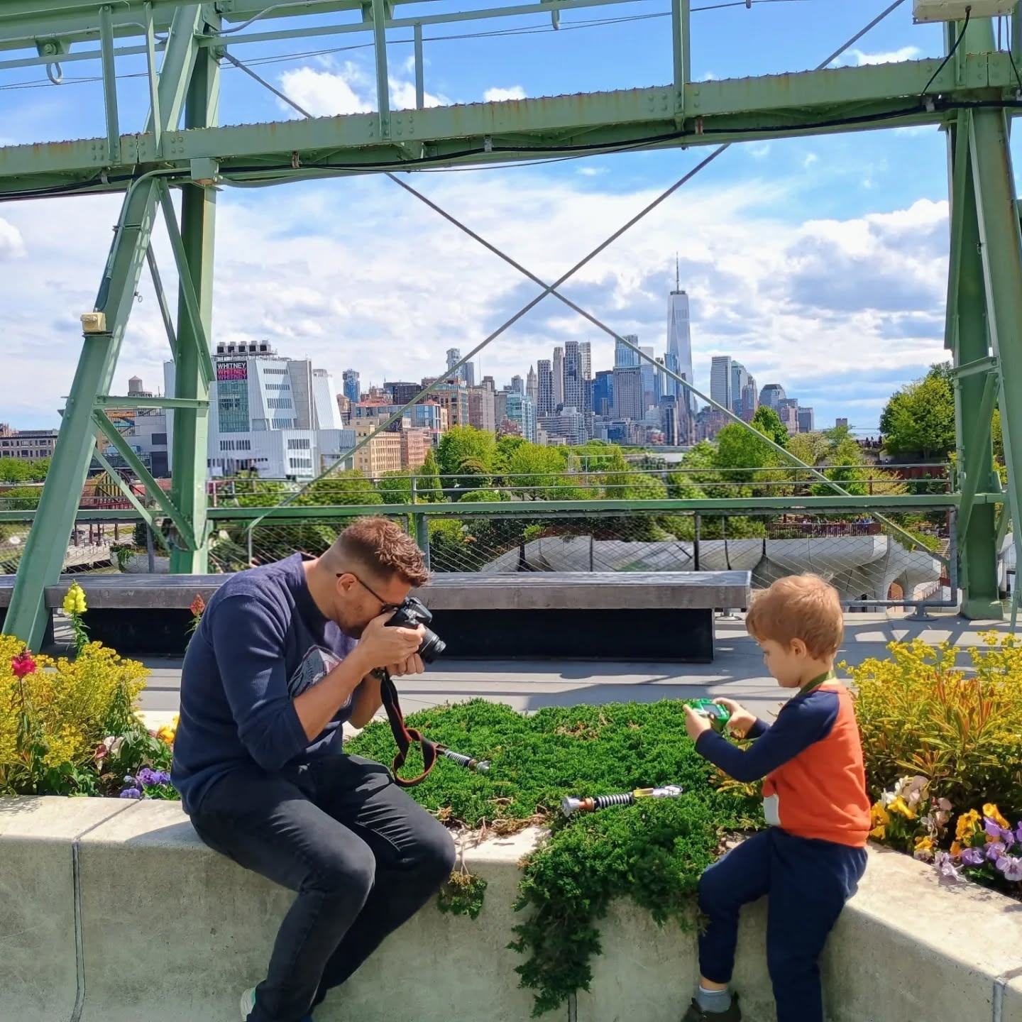 Stars' End photo crew out in the big apple today
