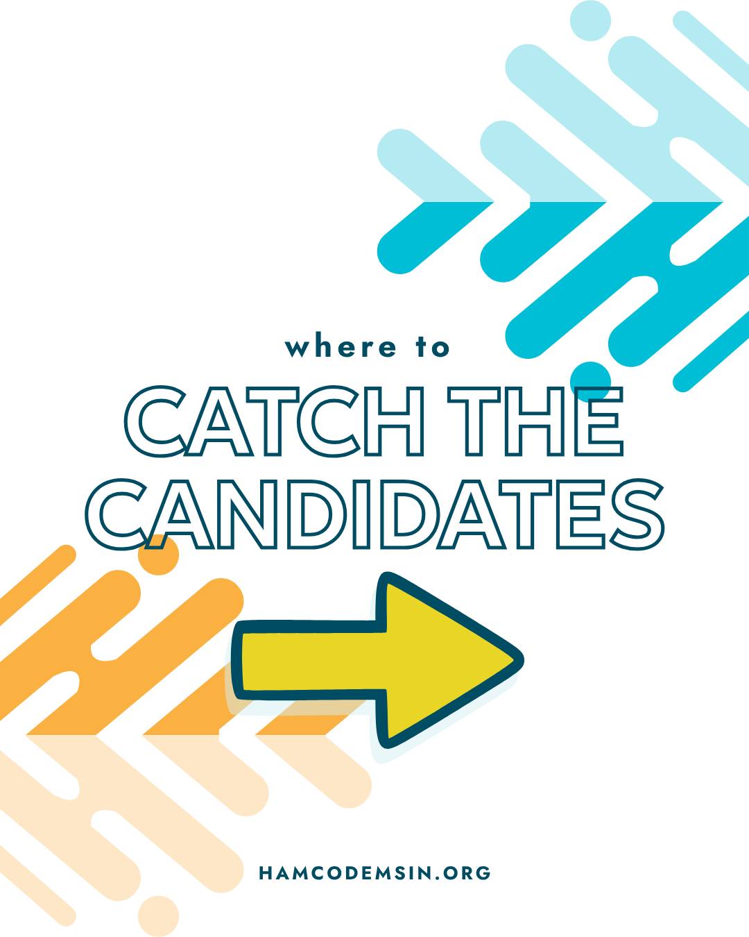Keep an eye on this space for all the great opportunities to check out and support our candidates. Follow these candidates and show them some love.