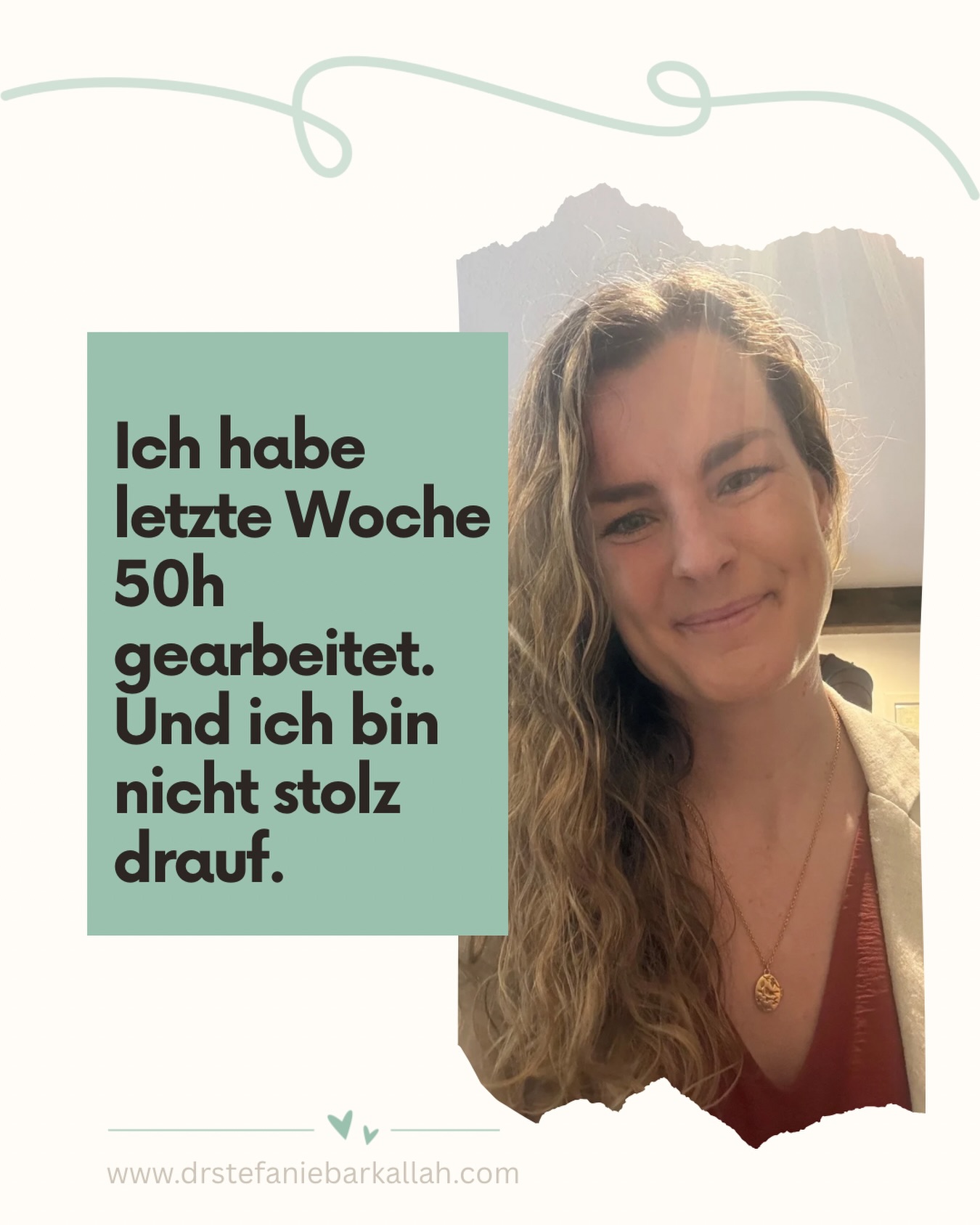 Ich war im Funktionsmodus.
To-do für To-do.
Termin für Termin.
Durchziehen.
Und ja – ich habe funktioniert.
Aber ich habe auch gemerkt:
👉 Mein Körper war längst drüber.
Das Spannende ist:
Ich habe ihn trotzdem gespürt.
Zwischendurch.
Immer wieder.
Kleine Momente:
kurz innehalten
atmen
mich sortieren
spüren: „Das ist eigentlich zu viel.“
Früher hätte ich das komplett übergangen.
Heute nehme ich es wahr.
Und genau das ist für mich der Unterschied.
Nicht perfekt reguliert sein.
Sondern merken, wenn ich über meine Grenze gehe.
Und noch etwas:
50 Stunden Arbeit sind nur die halbe Wahrheit.
Denn danach beginnt für viele von uns
ein zweiter Job:
Familie
Kinder
Verantwortung
Das sehen viele nicht.
Und ehrlich?
Ich finde es nicht bewundernswert,
wenn man dauerhaft über seine Grenzen geht.
Ich finde, wir sollten anfangen, etwas anderes zu feiern:
👉 gute Grenzen
👉 kluges Energiemanagement
👉 ehrliches Wahrnehmen
Ich lerne das gerade.
Nicht perfekt.
Aber bewusst.
Alles Liebe
Steffi 🧡
#mentaleload #resilienz #workingmom #grenzen #selbstfürsorge