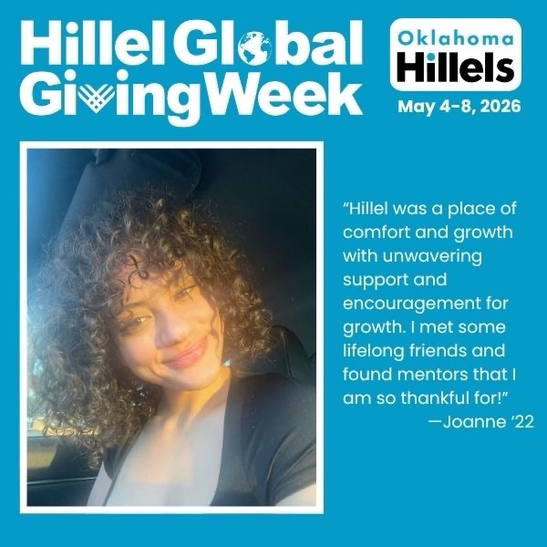 Stories like Joanneās are why Hillel matters š
During Hillel Global Giving Week, your support helps create a space for connection, growth, and lifelong friendships.
Give today and be part of the impact https://give.hillel.org/give/779259/#!/donation/checkout