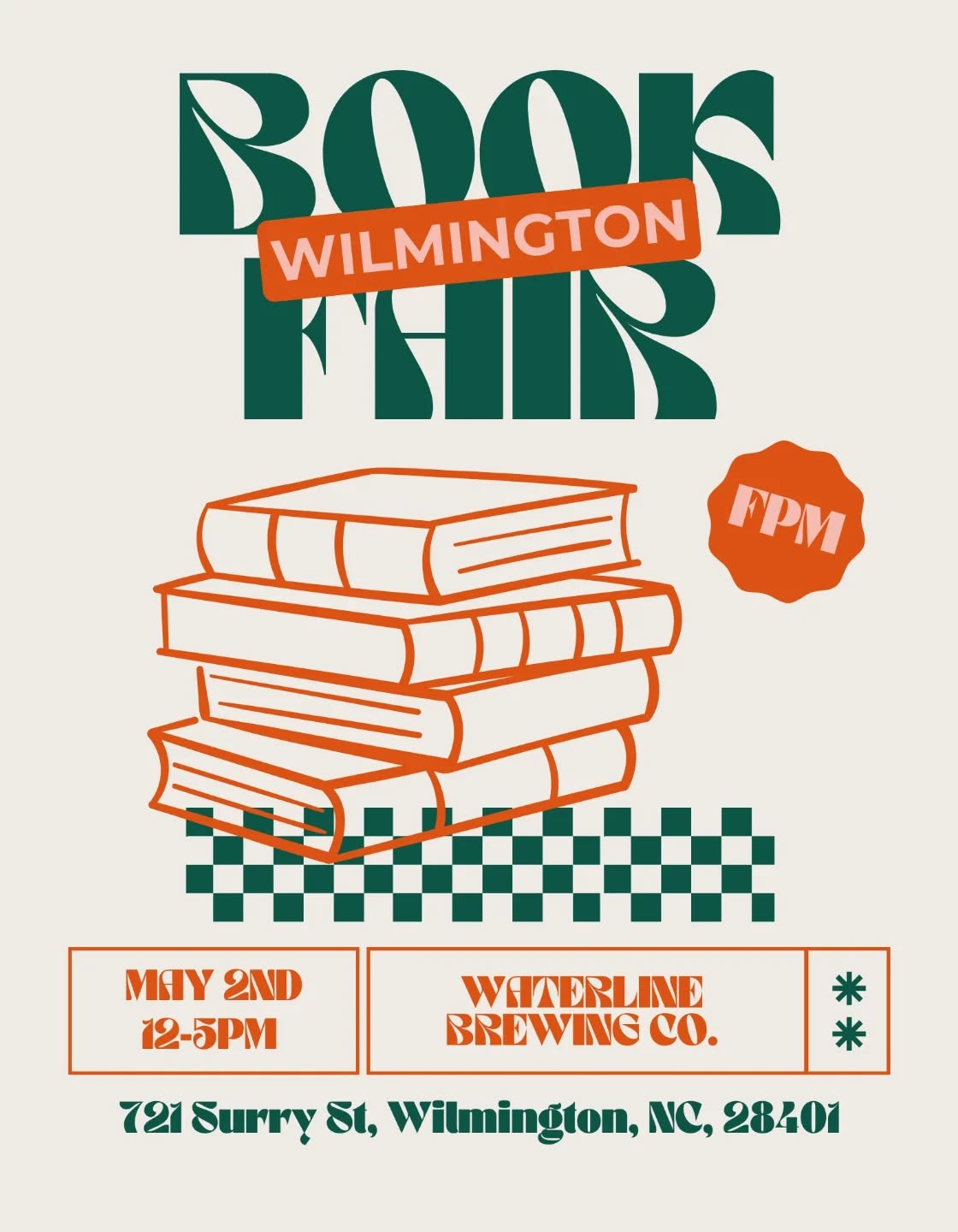 Catch me next weekend in Wilmington with @frontpaigemedia and @waterlinebeers #indieauthor #bookfair #fantasybooks
