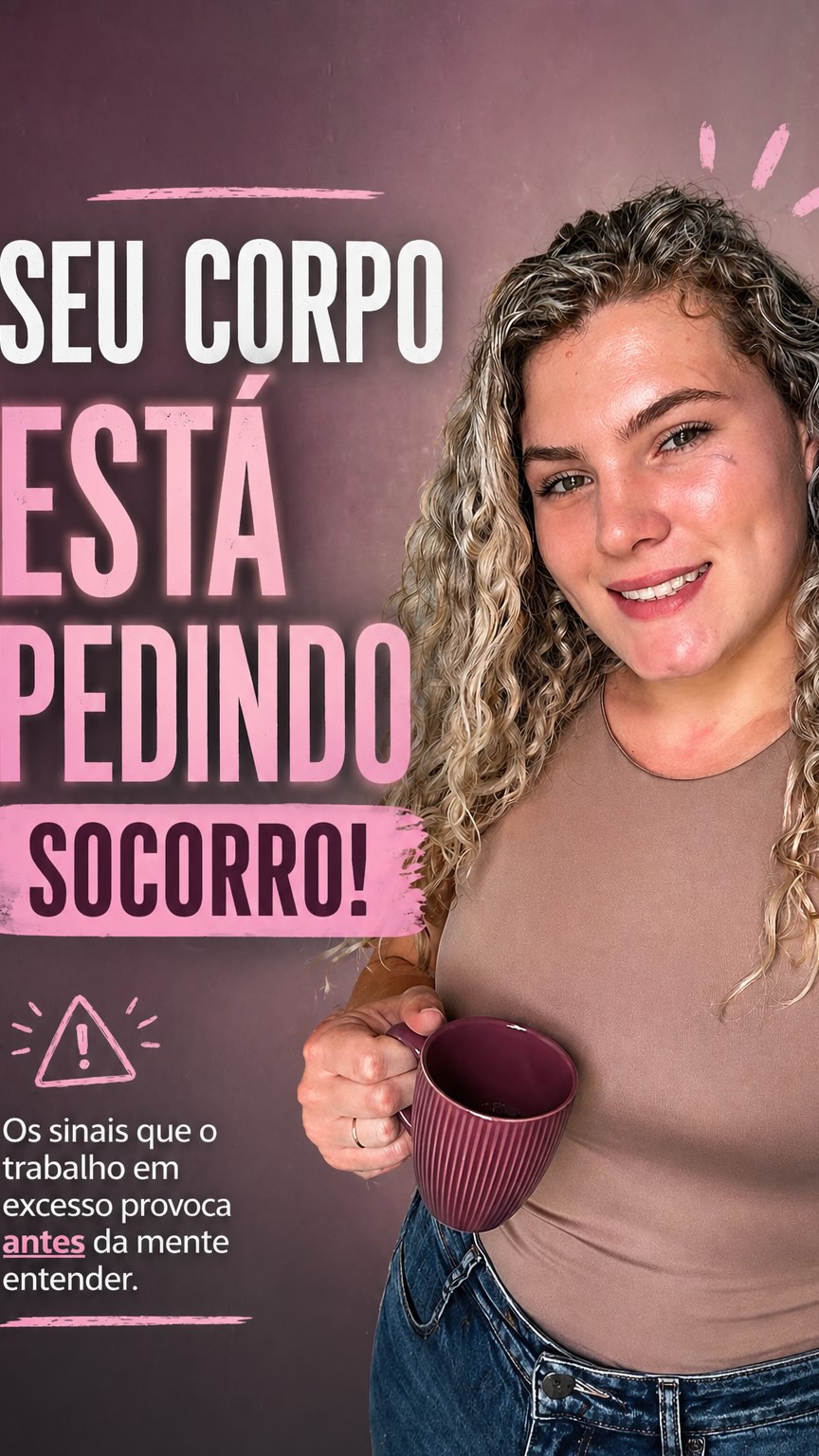 Quando o trabalho vira um lugar de pressão constante, o corpo começa a dar sinais antes mesmo de conseguirmos nomear o que está acontecendo! 💭
Já aconteceu ou está acontecendo com você?