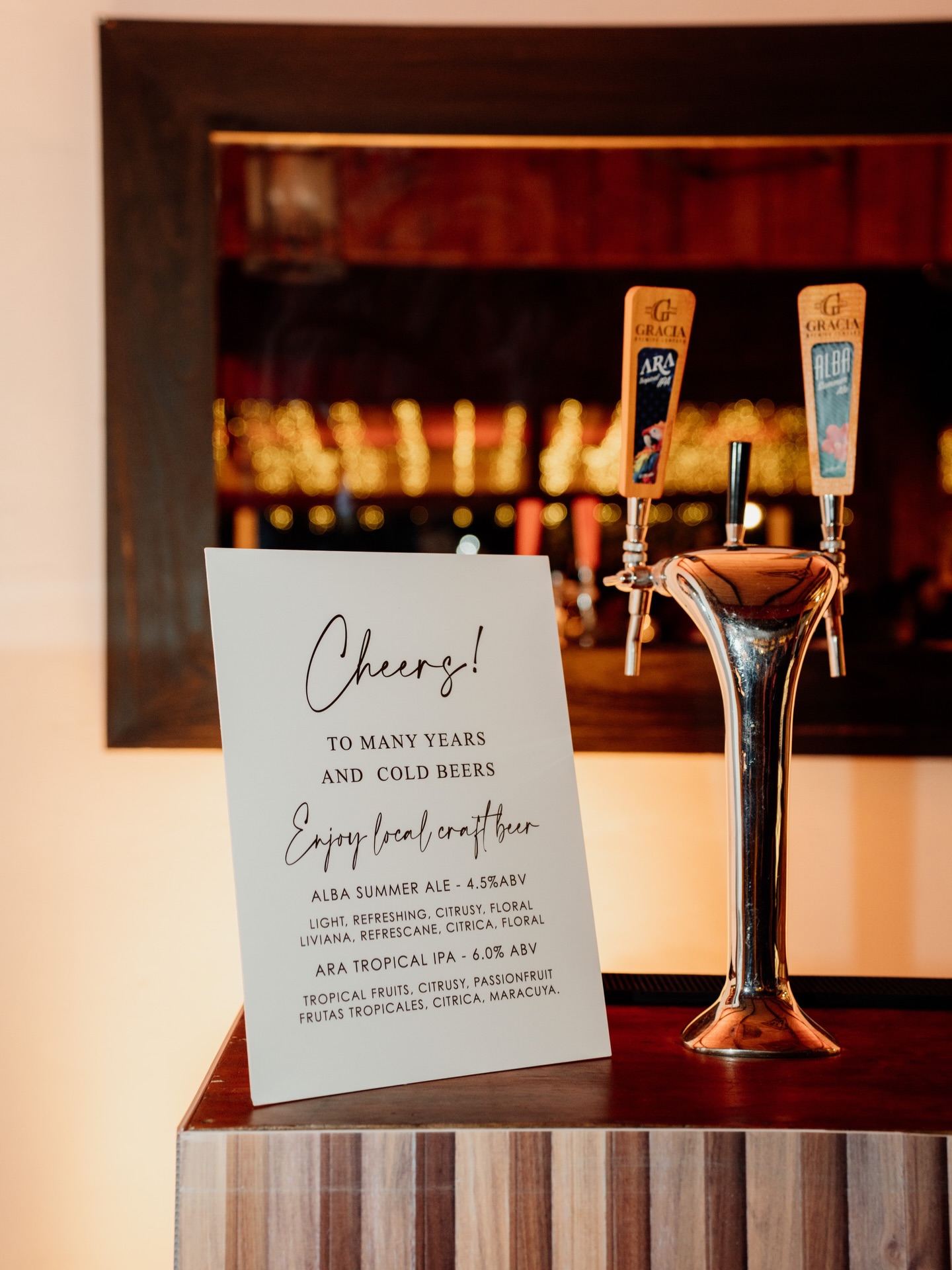 Rótulos para cada espacio de su evento, ¿Quién se apunta a una cervecita? 🍺