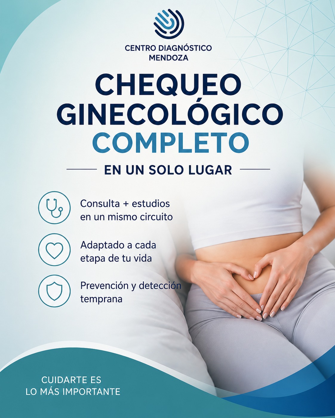 Cuidarte no debería ser complicado.
Por eso creamos un circuito ginecológico completo, pensado para acompañarte en cada etapa de tu vida 💙
En un solo lugar podés realizar:
✔ Consulta ginecológica
✔ Ecografías (ginecológica, transvaginal y mamaria)
✔ PAP / HPV
✔ Mamografía (según edad)
🔎 Prevención, detección temprana y atención personalizada con tecnología de última generación.
Tu salud no puede esperar.
📲 Solicitá tu turno: 261 509-5907
📍 Av. Belgrano 1484, Mendoza
#SaludFemenina #ChequeoGinecológico #Prevención #Mujer #SaludIntegral #CentroDiagnósticoMendoza #Mendoza #Ginecología #Mamografía #Ecografía #CuidadoFemenino