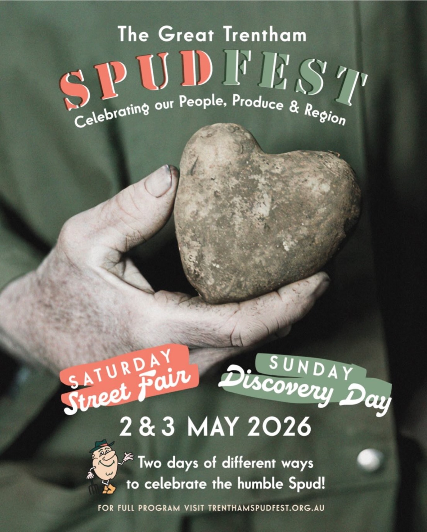 Happy Monday!
Join us at @trentham_spudfest this Saturday!
We had a great time last year, and this year promises even more fun.
We'll be cooking tasty miso soup packed with potatoes 🥔 and many other treats!
Hope to see you there🙌 The weather looks perfect😉
#kaokaomiso