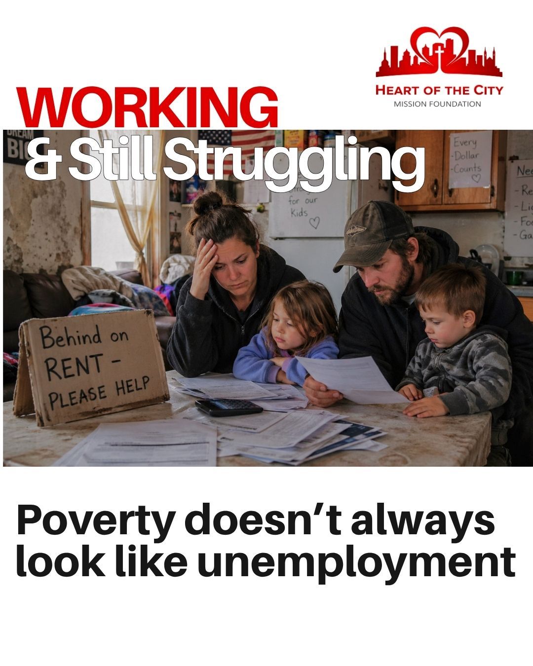 In Fort Wayne, poverty is rising even among working families. Many households are doing everything "right" and still can't afford basic needs like food, housing, and childcare.
This is what generational poverty looks like.
And it's why our work matters.
Right now with the Joanne Lederman Legacy Fund your generosity will be doubled with a donor match!
#workingfamilies #fortwayne #povertyawareness #generosity #hotcfw