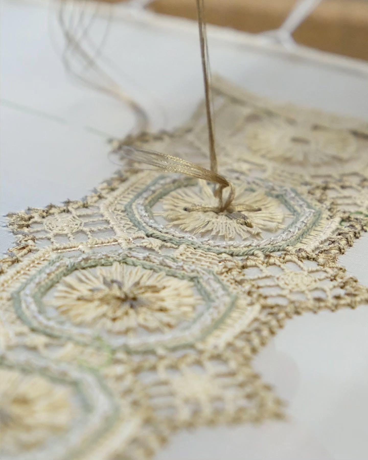 Each stitch holds the rhythm of the process.
#OneOfAKind
#Handmade