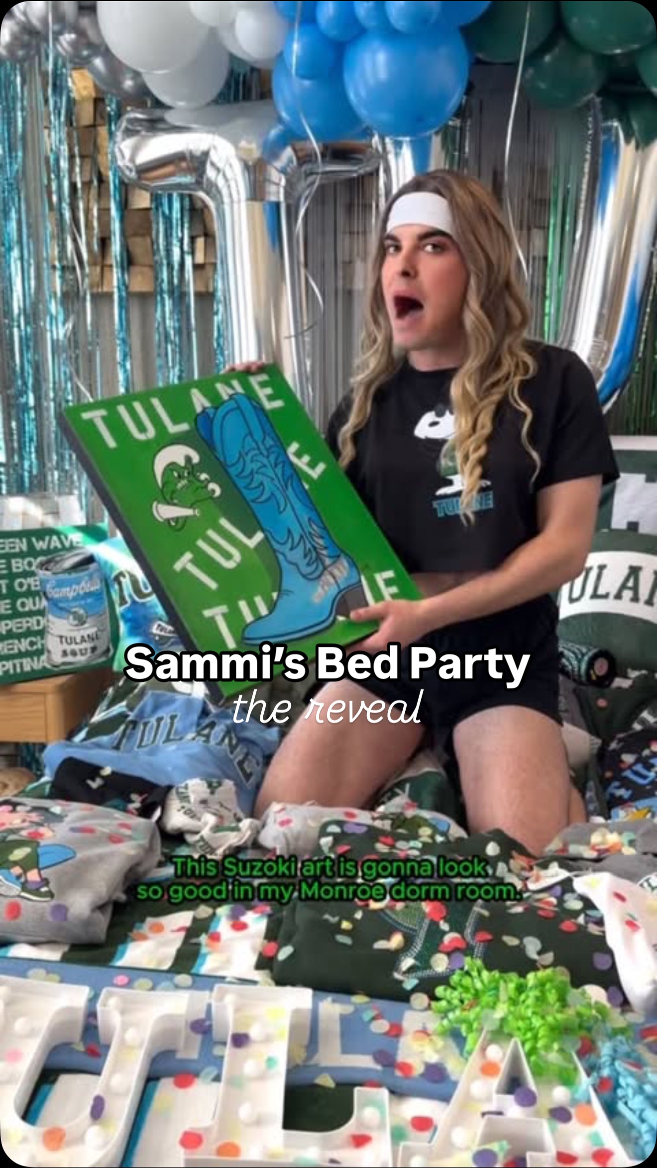 The Best College Bed Party Ever! 💚🩵🤍
@murrayhillboy @bejeweledbottlez @challahbytracy @justbecausetreats @lineup10for2etc @lovemademedoit.cookies @melissanathangraphics @roadtosuccess.co @roslynbala @suzokiart @xosweets_bymichelle
#mom #daughter #college #bedparty #tulane