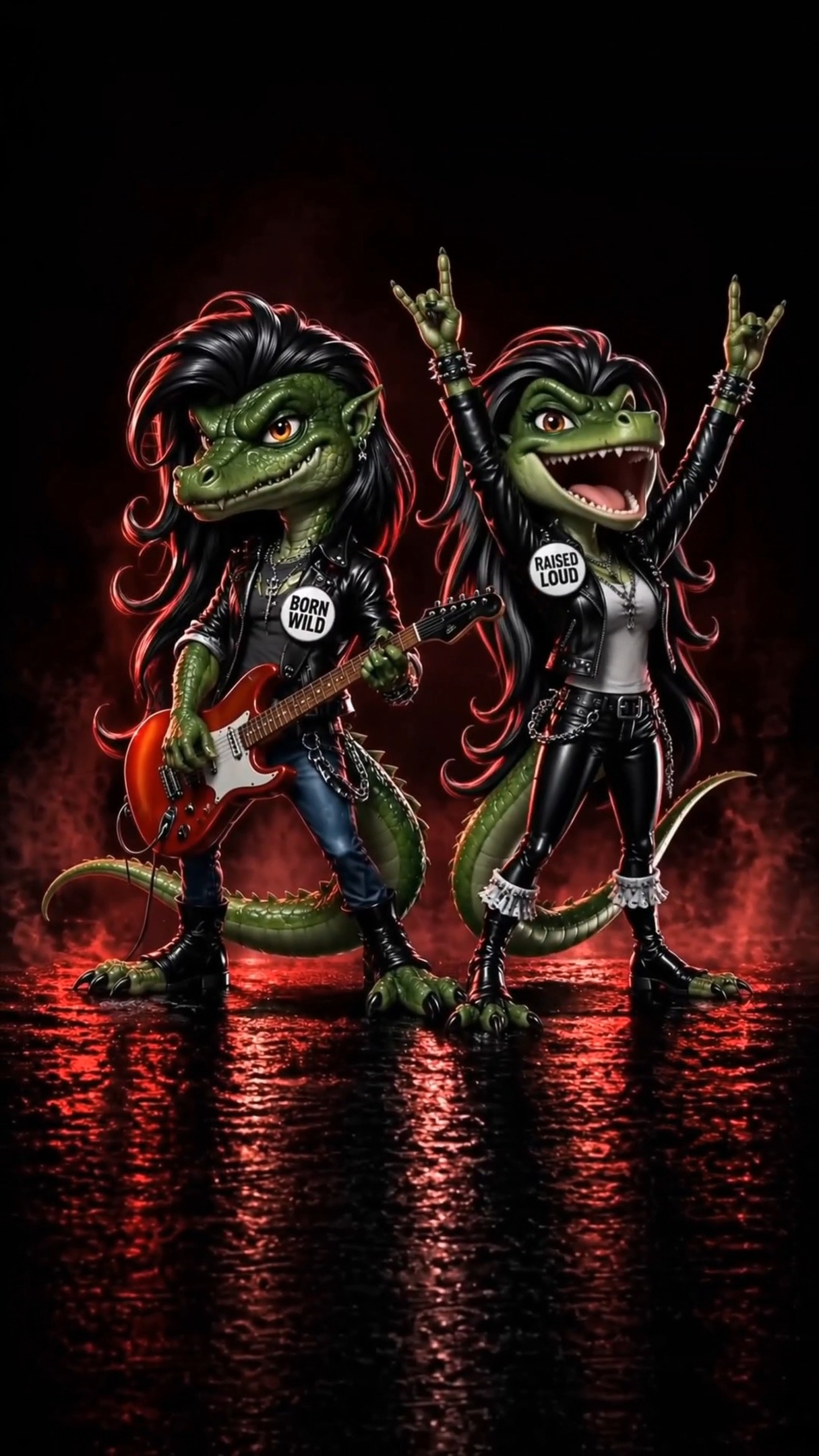 In anticipation of our upcoming single…
it’s defiant. it’s rock n’ roll.
it’s got that born wild raised loud. energy 😈
so we’re dropping our new tee a little early.
🦎 Love Lyzardz merch live now
#LoveLyzardz #NewMusic #BandMerch #AltStyle #RockMusic