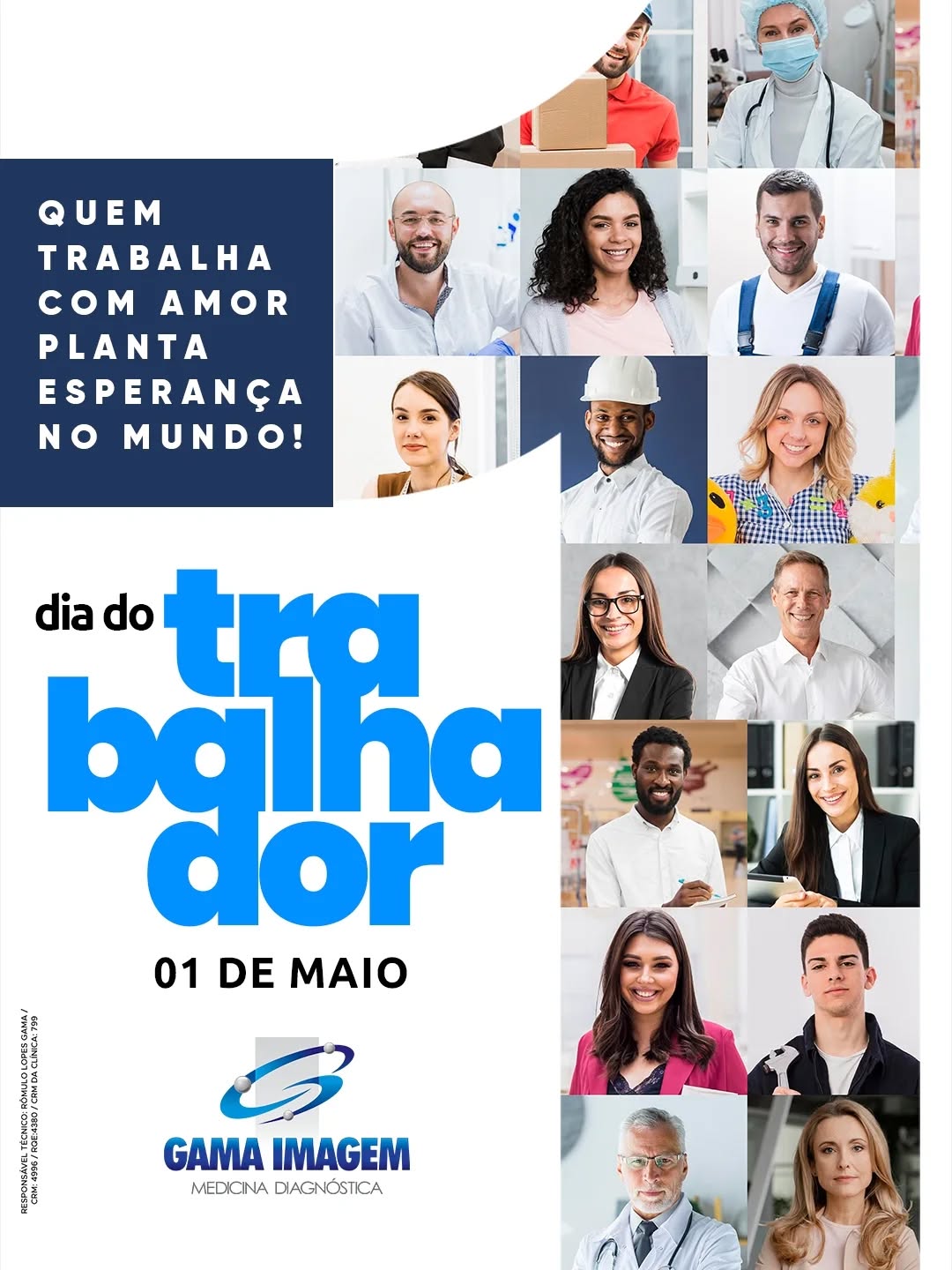 Hoje celebramos a força, a dedicação e o compromisso de todos os trabalhadores. 💼
Feliz Dia do Trabalhador! Que nunca faltem reconhecimento e conquistas na sua jornada.