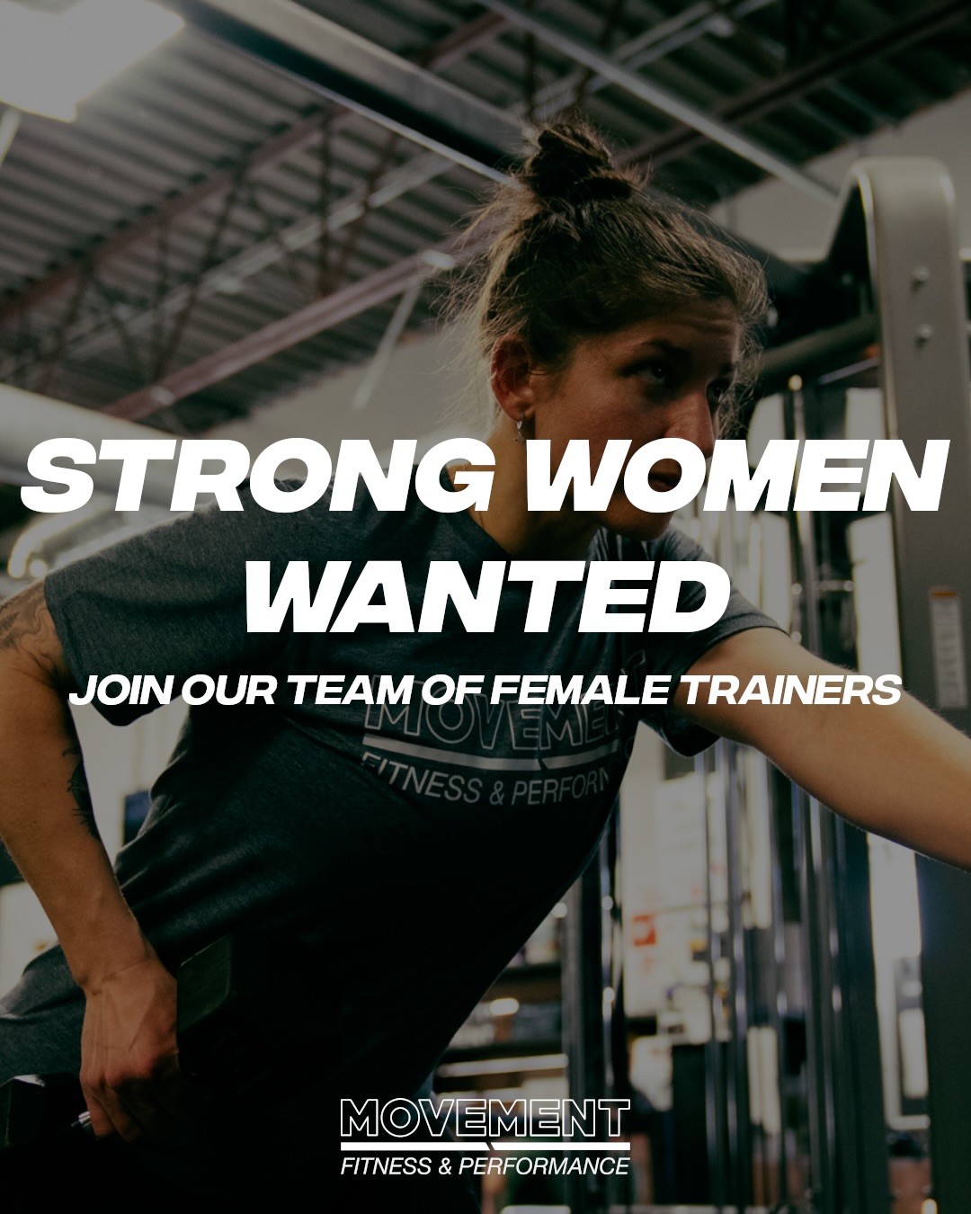 We’re growing… and it’s time to add to the team.
At Movement Fitness & Performance, we’re looking to bring on female trainers who are passionate about coaching, building relationships, and making a real impact.
Whether it’s working with athletes, general population, or helping create a stronger community inside the gym — we want someone who’s ready to lead from the front.
This isn’t just a job.
It’s a chance to be part of something that’s building every single day.
If that sounds like you (or someone you know), send us a message.