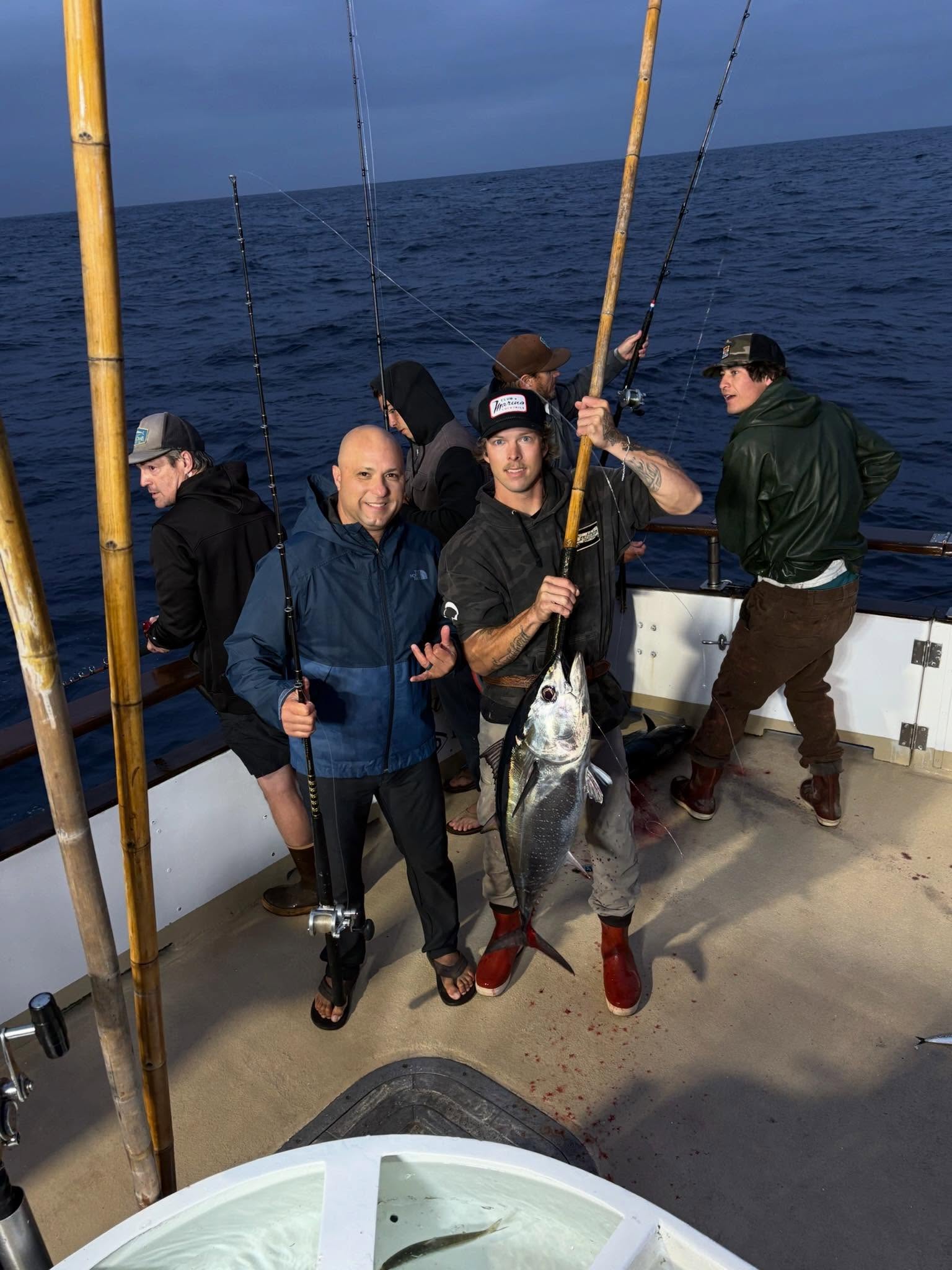 The boat returned this morning with 55 bft mostly in the 25-40# range and 5 bonito. Fun trip to start off the season! Lots a great opportunity’s out there, fish are biting and they’re close to home.
We have several going for sure trips coming up this month with spots available. Contact @fishermans_landing to book 619-221-8500.
2 Day - 5/13
2 Day - 5/17
2 Day - 5/19