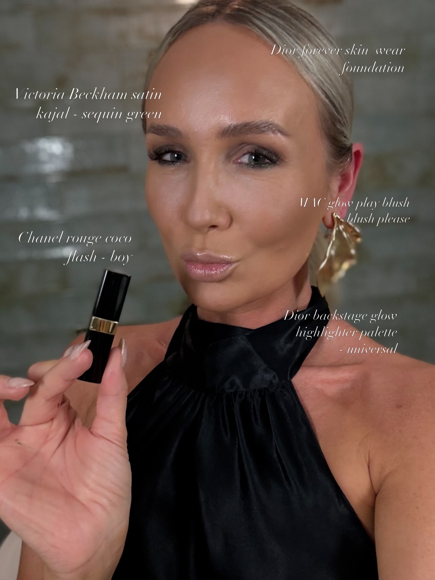Even MUAs get the chance to get glammed up occasionally ✨🤍
It’s VERY rare I put my own face on here 🫣.. but here’s a few of my all time favourite product go-tos I wore at a recent stay at @rowhillgrangeweddingsandevents
@chanel.beauty rouge coco lipstick in boy
@victoriabeckhambeauty satin kajal liner in sequin green
@diorbeauty forever skin matt foundation (loving the ref formulated version with added peptides)
@diorbeauty backstage glow maximiser palette in universal glow
@maccosmeticsuki glow play blush in (my favourite neutral shade) blush please 🤍
Dress and earrings @zara ..obvs ✌🏻