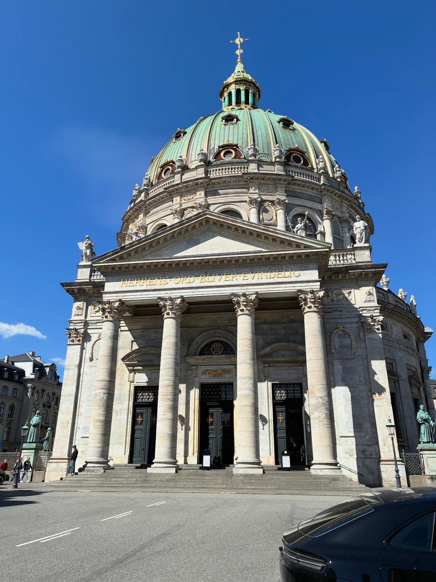 Though churches are prominent in most European cities, Denmark is one a handful that have a national religion which is Lutheran. Frederick’s Church is a stunning example of Protestant churches. Note: I’m Methodist, so it’s always interesting to see early examples of Protestantism.