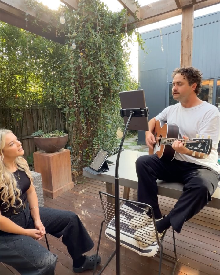 @fictioncoverband x @calyoungmusic - a day beautifully spent sitting on the deck for a Cahir Avenue Collaboration, sipping Japanese whisky’s (Hibiki) playing @fenechguitars and finding a harmony or two. I’m such an admirer of Sally and Phil from afar, so it was long over due day of fun and singing in the sunshine eating snacks. If your wedding needs a full band for high energy and fun covers, Fiction is where it’s at. Playing Video Games with @justsallyjackson was a highlight for me.
- Cal