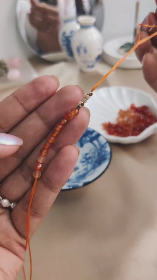 Day 4 of creating energy jewelry till I reach 10000 followers.
Today is a breakthrough day. Fingers crossed.
I have designed bracelet with 11 & 11 beads for the master manifestation number or angel no. 11:11.
If you are in your manifestation journey this bracelet can help you reach there faster.