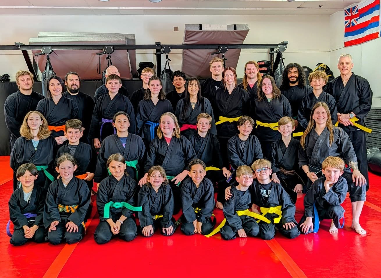 A really awesome promotion!!!! Congrats to all on the level up. #roadtoblackbelt