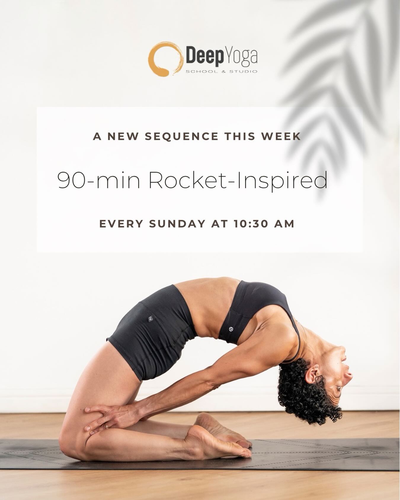 This 90-minute class, inspired by the dynamics Rocket 3 Happy Hour sequence, is designed to challenge and energise you—combining powerful poses with fluid transitions to build strength, flexibility, and balance.
Same weekly Rocket session you love — brand‑new flow to shake things up.
Expect heat, play, and a few surprises woven into the 90‑minute ride.
See you on the mat ✨
Link to book in bio