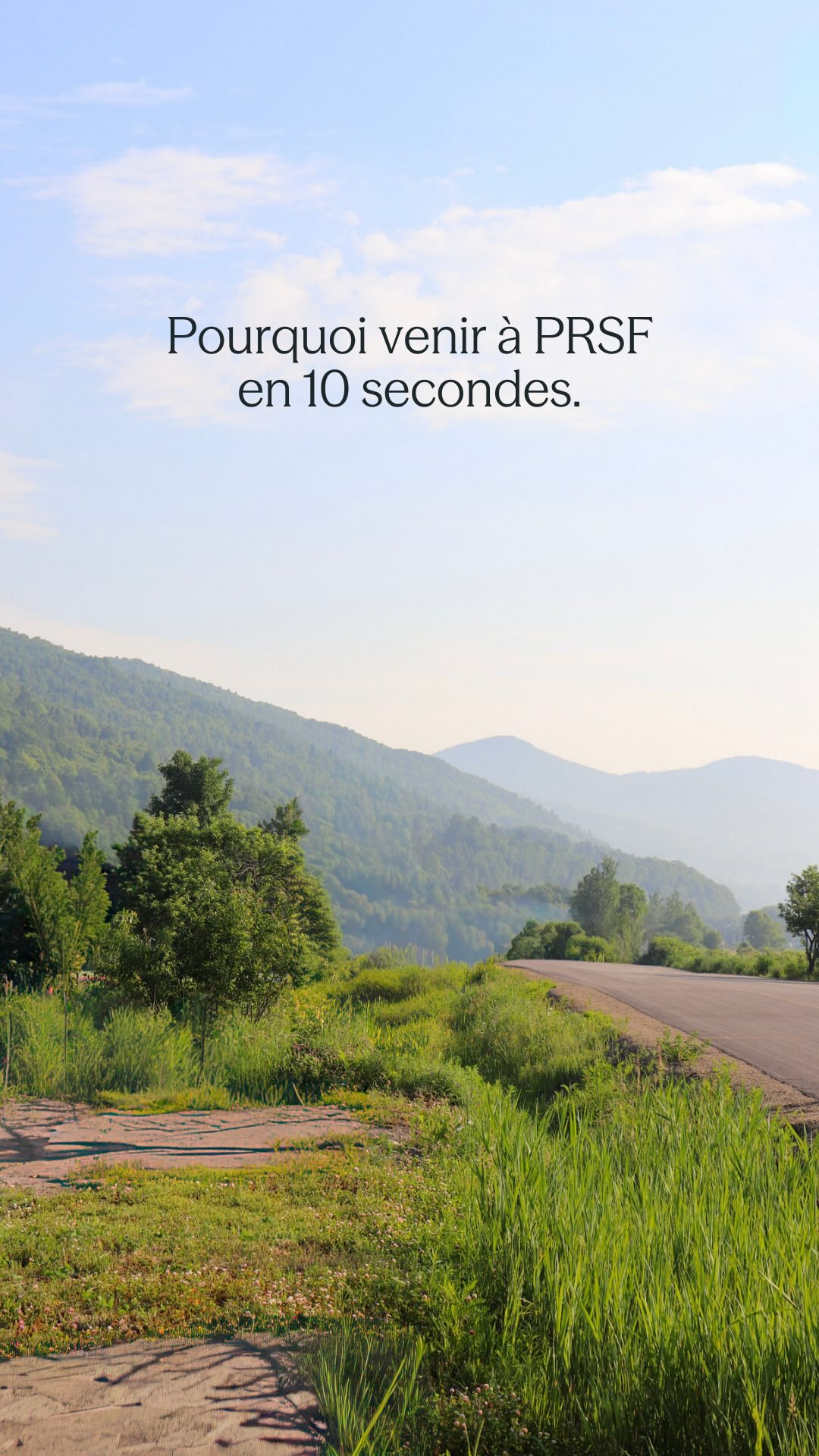 Pourquoi venir à Petite-Rivière-Saint-François en 10 secondes?
Des paysages à couper le souffle 🌊⛰️
Des activités plein air pour tous les goûts 🚴♂️🏔️
Des moments de détente garantis ☀️
Des découvertes locales à savourer 🍴
Des souvenirs inoubliables avec ceux que tu aimes 💛
En 10 secondes, tu comprends et une fois sur place, tu ne voudras plus repartir!
✨ Alors, tu viens quand?
Crédit photo : Alexandra Boily