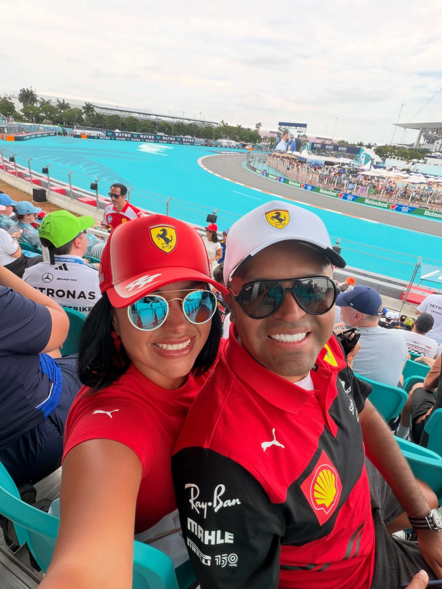 What an unreal experience… safe to say I’m officially an F1 and a team Ferrari fan 🏁🏎️
#lujo_travels
#MiamiGP
#F1Miami
#F1
#Ferrari