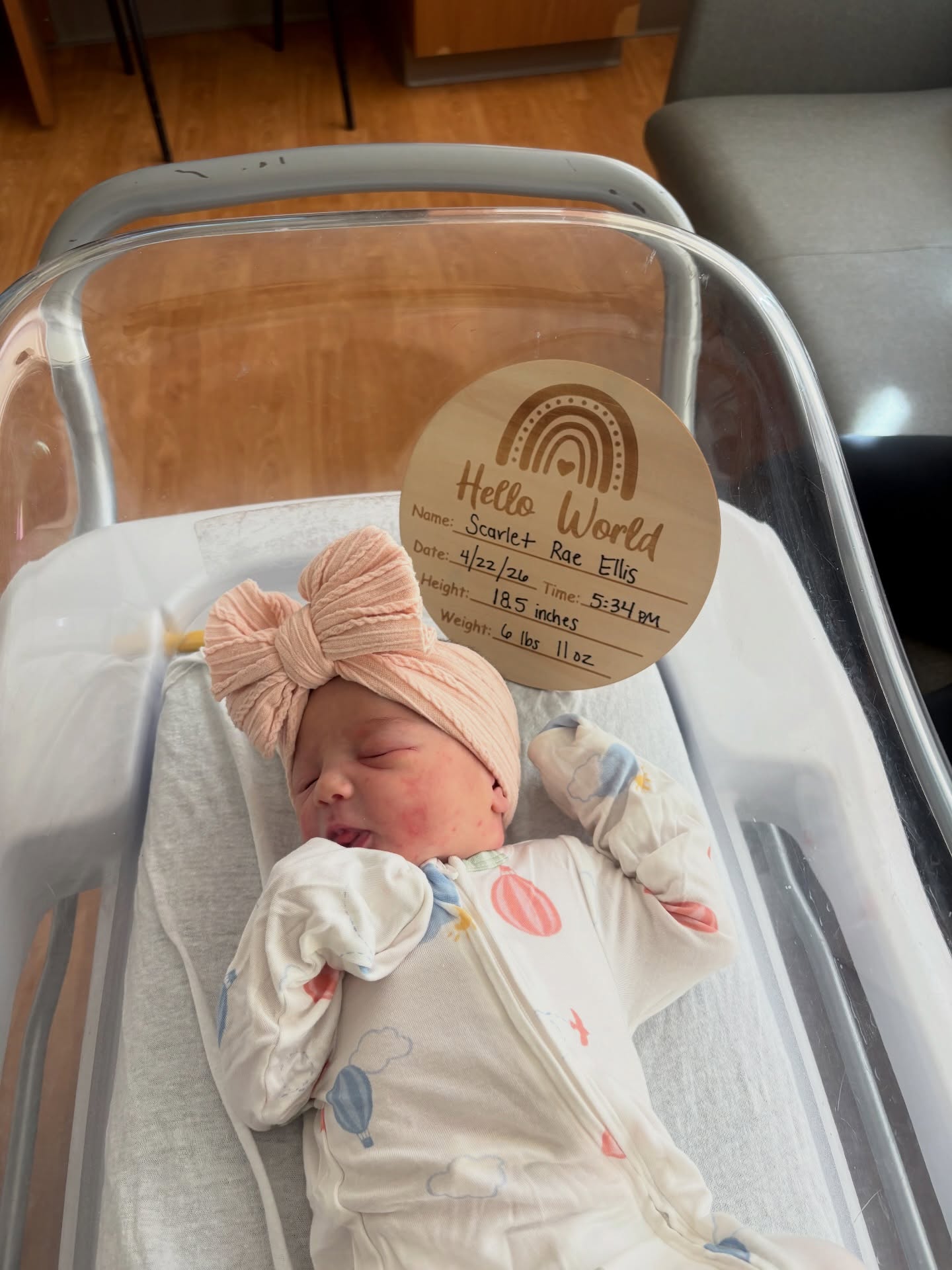 Our family welcomed another little blessing last week!☺️ Welcome to the world Scarlet Rae Ellis💗 - grandbaby #9 for Tim & Colleen! Our family is overjoyed and grateful to God to add another little girl to our crew 🎀 Congratulations to her parents Austin & Kelly Ellis, and her big brother Christian!