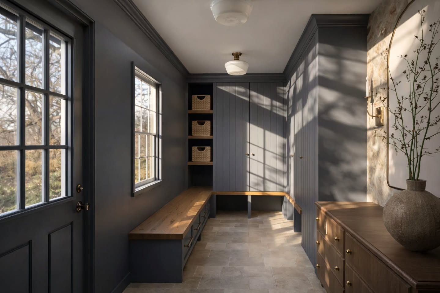 When the mudroom doubles as the main entrance, we prioritize the functionality of the space, but design it with the grandeur and sophistication of a beautiful entryway.
Can't wait to start this new project.
#mudroom #interiordesign
#customhomes #millwork #westchesterliving