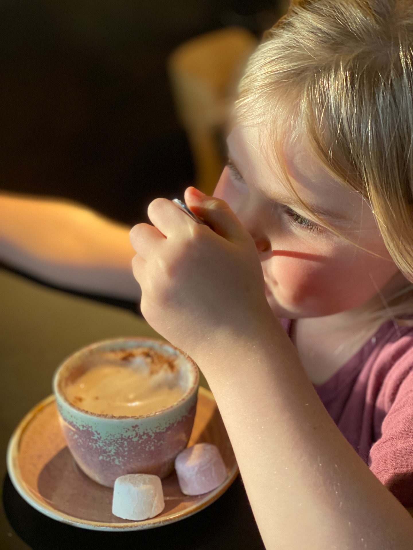 Quality time and treats.. the perfect combo