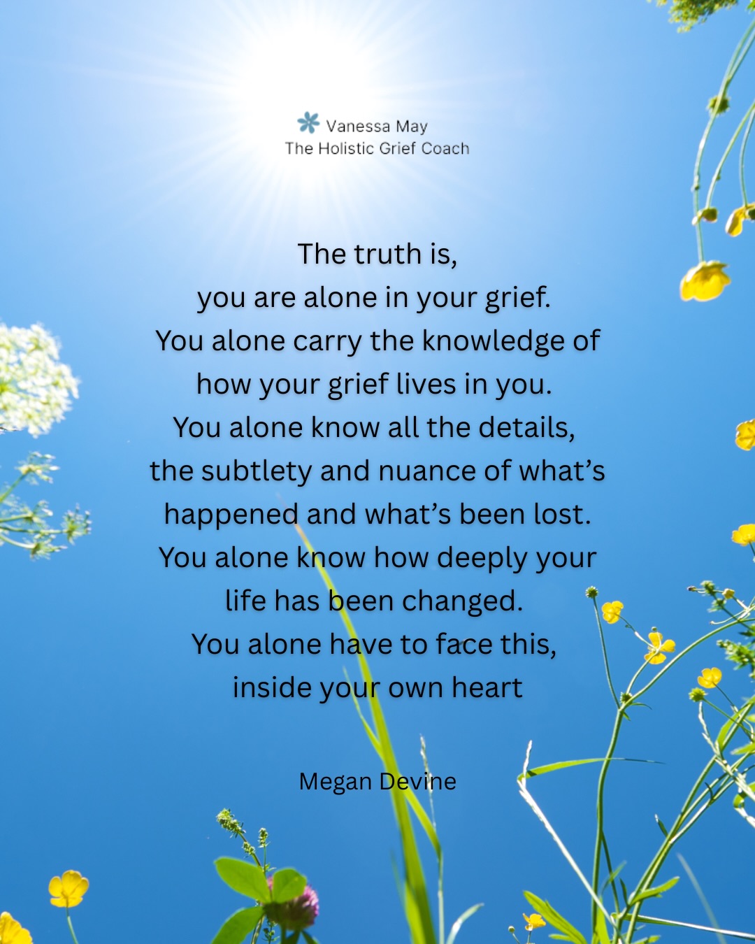 Only you know what your grief feels like and how deeply both your outer world and inner life have changed. And the brutal truth is, those around us eventually move on with their lives while we continue on trying our best to navigate our new unasked for life. This can leave us feeling very alone - but what can help many of us survive is to find our new tribe of fellow grief travellers who get what it feels like and who we don’t have to explain ourselves to 🤍
If this post resonates, please share, save, like and follow 🕊️
.
#thetruthaboutgrief #bereavedmother ##widow #griefsupport