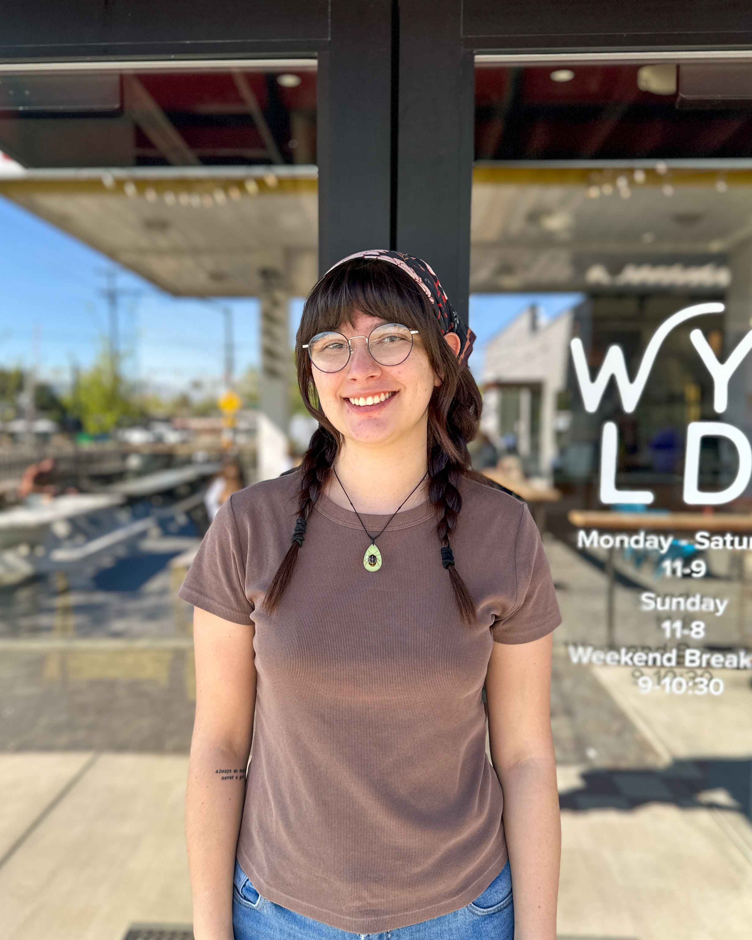 Meet Micaela, our Front of House Key Employee at Wyld Child. Since joining in April 2025, she has consistently brought a positive attitude to both guests and coworkers, always going above and beyond to create a great experience. Micaela is currently studying elementary education at BSU and has a natural passion for working with kids. In her free time, she enjoys painting, spending time with friends, and hanging out with her cat.