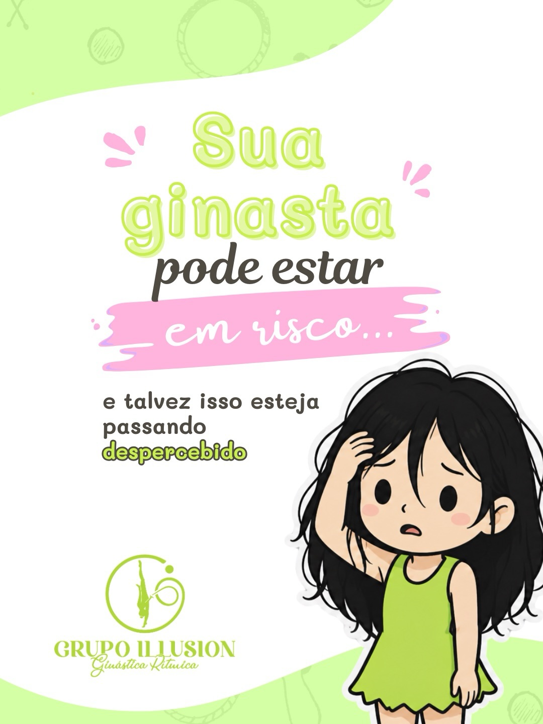 Sua ginasta pode estar em risco… e você nem percebe 👀
Cabelo solto não é só detalhe! Atrapalha, tira o foco, prejudica os movimentos e pode até causar acidentes.
O coque não é “estética”, é parte do treino.
É disciplina, organização e postura de ginasta ✨
Pequenos hábitos fazem MUITA diferença no desempenho e na segurança.
Cuide dos detalhes.
#ginasticaritmica #rj #ginasticarj