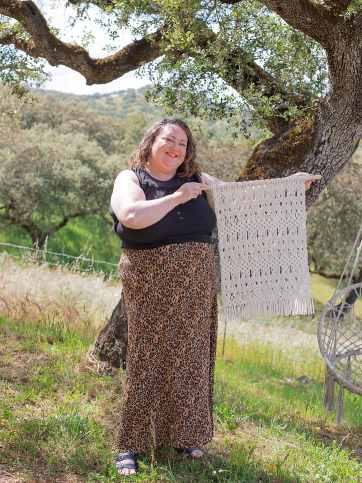 It’s nearly been a year since my trip to Seville for the stunning macrame retreat hosted by @_twome so I had to pick these photos taken by @lovingyellowphotography for my Throwback Thursday post today!
I still can’t quite believe I did this! It was literally a dream, stunning location, gorgeous weather, delicious food, and some of the most wonderful women. All that, and we got to make macrame!!
I can’t wait to do this again someday. The piece we made was designed to be a rug but I kept mine as a wall hanging and it is proudly hanging in my studio today.
You can read all about this adventure in my blog, I’ll post a link in my stories.
💛
#macrameretreat #macrameretreatseville #gemmacrame #macrameartist #creativeretreat