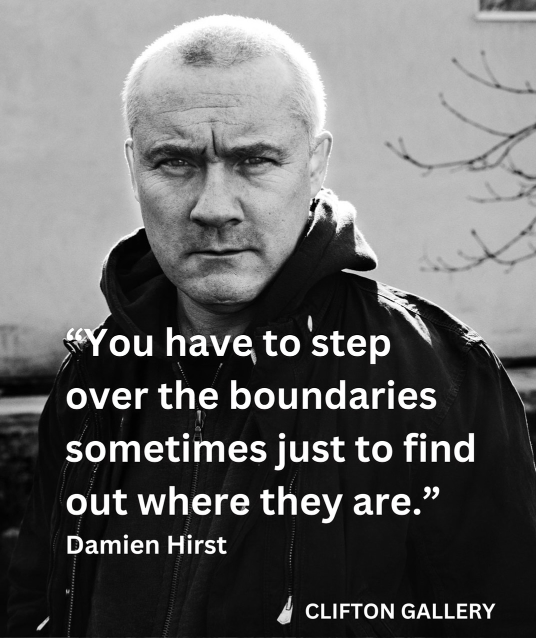 Rising to prominence in the late 1980s and early 1990s with his striking works, Damien Hirst later became a key member of the Young British Artists Movement, winning the Turner Prize in 1995.
Hirst has challenges the art market; in 2008 he held an auction with Sotheby’s and sold over 200 pieces of his work direct to the public by bypassing galleries, earning £111 million. He explores themes of life, death and religion, and has created thought provoking artworks including various animals in formaldehyde and For The Love Of God, a diamond encrusted human skull with 8,601 diamonds.
Image credit: © Anton Corbijn
To explore our collection of works by Damien Hirst, please visit our website or get in touch…
.
.
.
.
.
#damienhirst #artistspotlight #artquote #bluechip #britishart