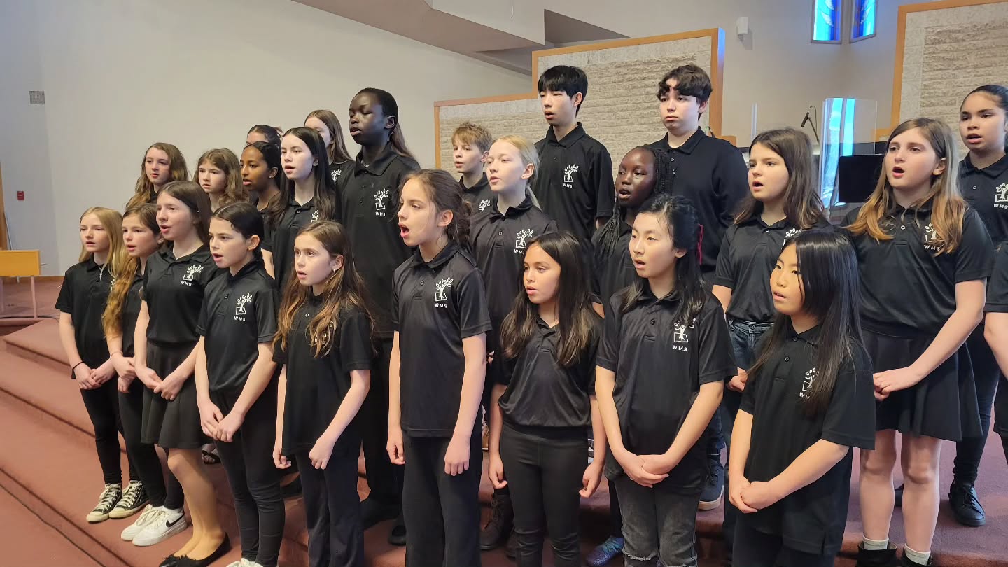 This past weekend, the Bedson Singers had the opportunity to perform at Westwood Church during their Sunday morning worship time.