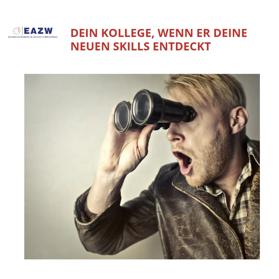Der Arbeitsmarkt dreht sich gerade wahnsinnig schnell. Neue Technologien, veränderte Prozesse, steigende Anforderungen und ein immer höheres Tempo in vielen Branchen sorgen dafür, dass Stillstand schnell zum Nachteil werden kann. Wer dranbleibt, bleibt nicht im Windschatten, sondern sitzt selbst am Steuer.
Genau deshalb wird praxisorientierte Weiterbildung immer wichtiger. Sie bringt dir nicht nur neues Wissen, sondern vor allem konkrete Vorteile für deinen beruflichen Alltag:
- klare Kompetenzen für echte Aufgaben und reale Herausforderungen
- nachhaltiges Methodenwissen statt kurzfristigem Tool-Hopping
- mehr Sicherheit im Umgang mit neuen Anforderungen
- bessere Chancen, Veränderungen aktiv mitzugestalten
- mehr Selbstvertrauen bei der Anwendung im Arbeitsalltag
- und last, but not least: europaweit anerkannte Zertifikate mit ECTS (zumindest bei uns in der EAZW 😜)
Gerade bei Themen wie Fördermitteln, Digitalisierung und KI zählt nicht nur, was du weißt, sondern vor allem, wie gut du es in der Praxis anwenden kannst. Es macht einen großen Unterschied, ob Wissen nur theoretisch vorhanden ist oder im Alltag tatsächlich eingesetzt wird. Genau dieser Übergang von „gelesen“ zu „wirklich umgesetzt“ entscheidet darüber, wie erfolgreich Weiterbildung am Ende wirkt.
Genau so arbeiten wir 😜!
Besonders wertvoll ist Weiterbildung dann, wenn sie fachlich fundiert, verständlich aufgebaut und direkt auf die Praxis übertragbar ist. Denn nur so entsteht echter Mehrwert.
Wenn du also nach besonders wirkungsvoller und zukunftsorientierter Weiterbildung suchst, lohnt sich ein Blick auf unser Angebot. Auf unserer Webseite findest du kostenlose Tools wie unseren ROI-Rechner für deine Weiterbildung oder auch kostenlose Schnupperkurse.
Besuche unsere Website oder vereinbare direkt deinen kostenlosen Beratungstermin. Gemeinsam finden wir die Weiterbildung, die zu deinen Zielen passt.
EAZW - Wissen, das wirkt 🚀
#weiterbildung #lebenslangeslernen #lernen #bildung #karriere