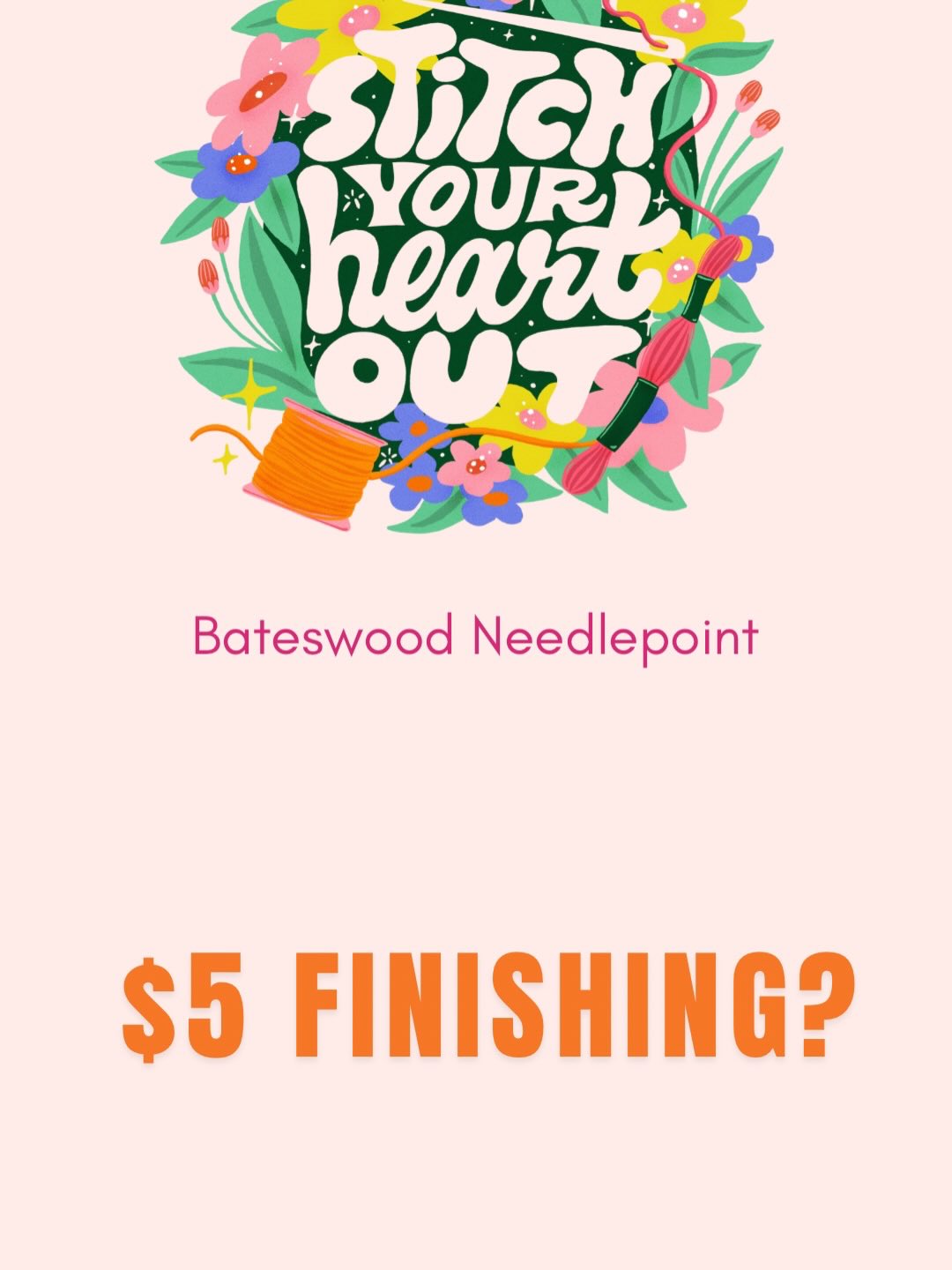 Your favorite fundraiser is back ❤️
The Connecticut Brain Tumor Alliance is an organization that is very close to the heart of Bateswood Needlepoint and we are walking in their 5K again next weekend!
A $5 donation via Venmo or direct on their website will give you the chance to win the raffle prize of an any-shape, 1-week turnaround time finish for an ornament, coaster or hanging sign style.
If I currently have your canvases for finishing, you are more than welcome to enter and your win will be applied to your final invoice.