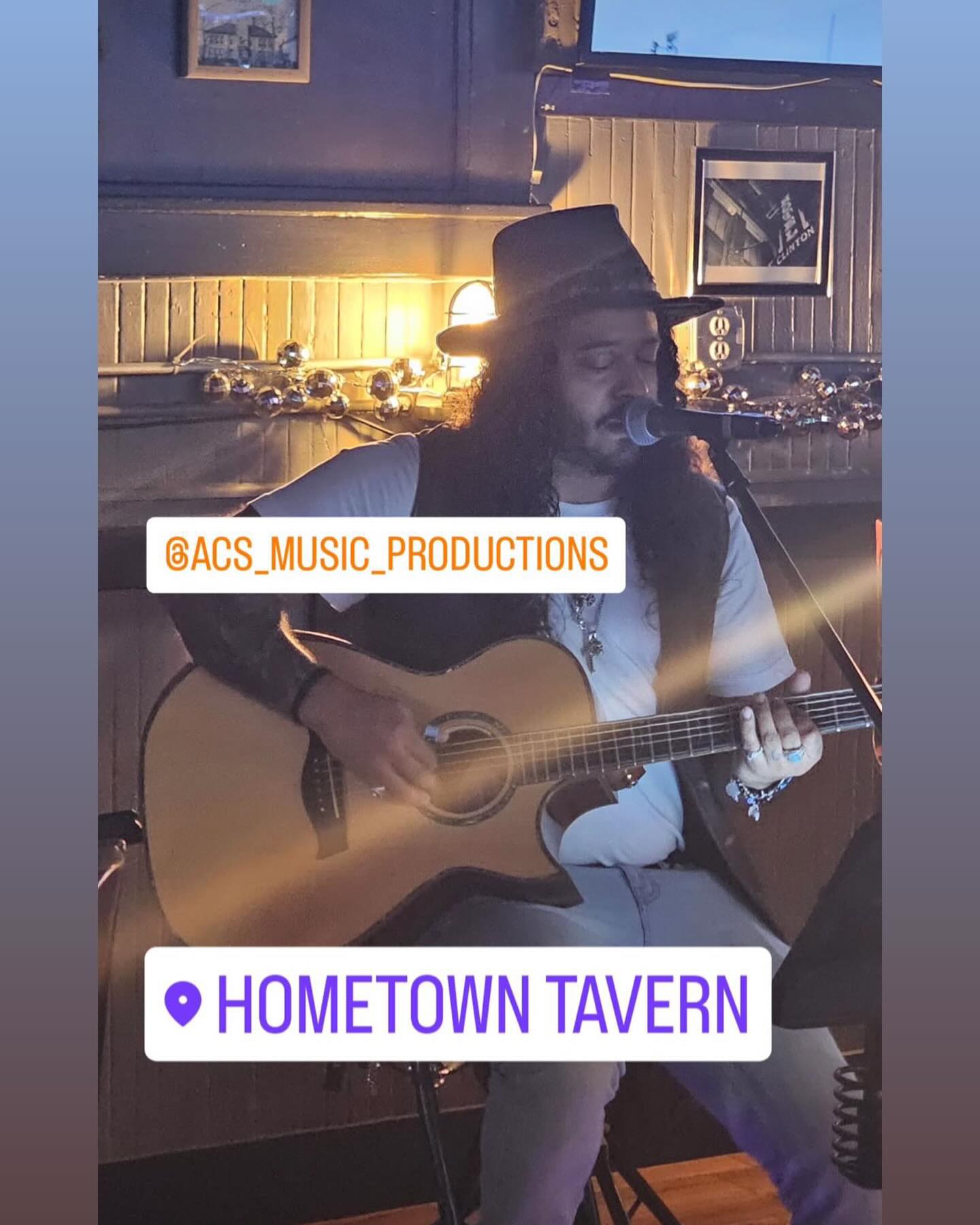 Thank all who came out and showed love means a lot we absolutely rocked the place and thanks Hometown always for having me back. Until next time!